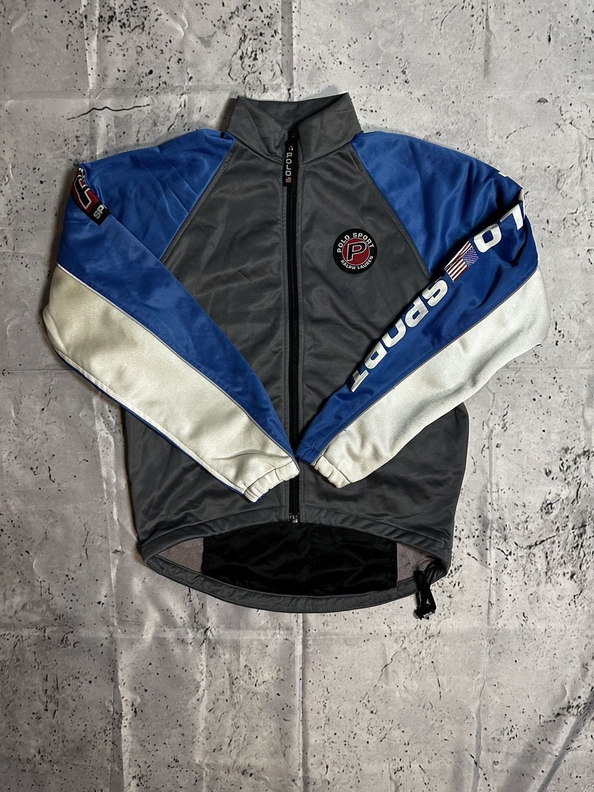 Swing Windbreaker Dark Blue Polo Jacket Ralph Lauren POLO RALPH