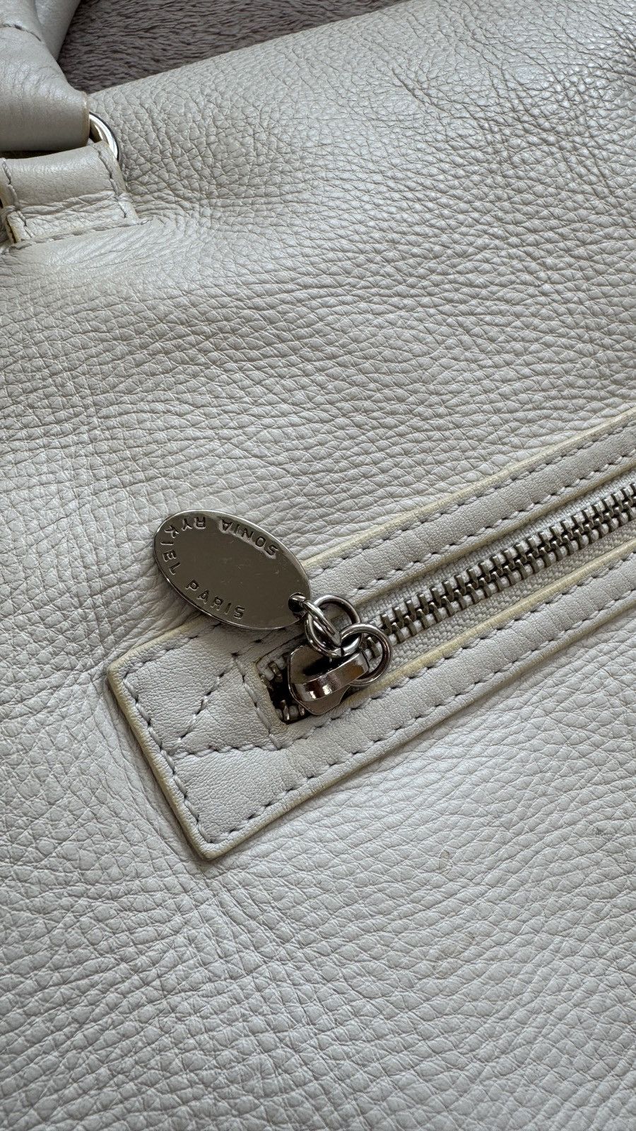 Sonia Rykiel Vera Pelle Y2K Leather Tote Bag Prada juicy couture MiuMiu Size ONE SIZE - 5 Thumbnail