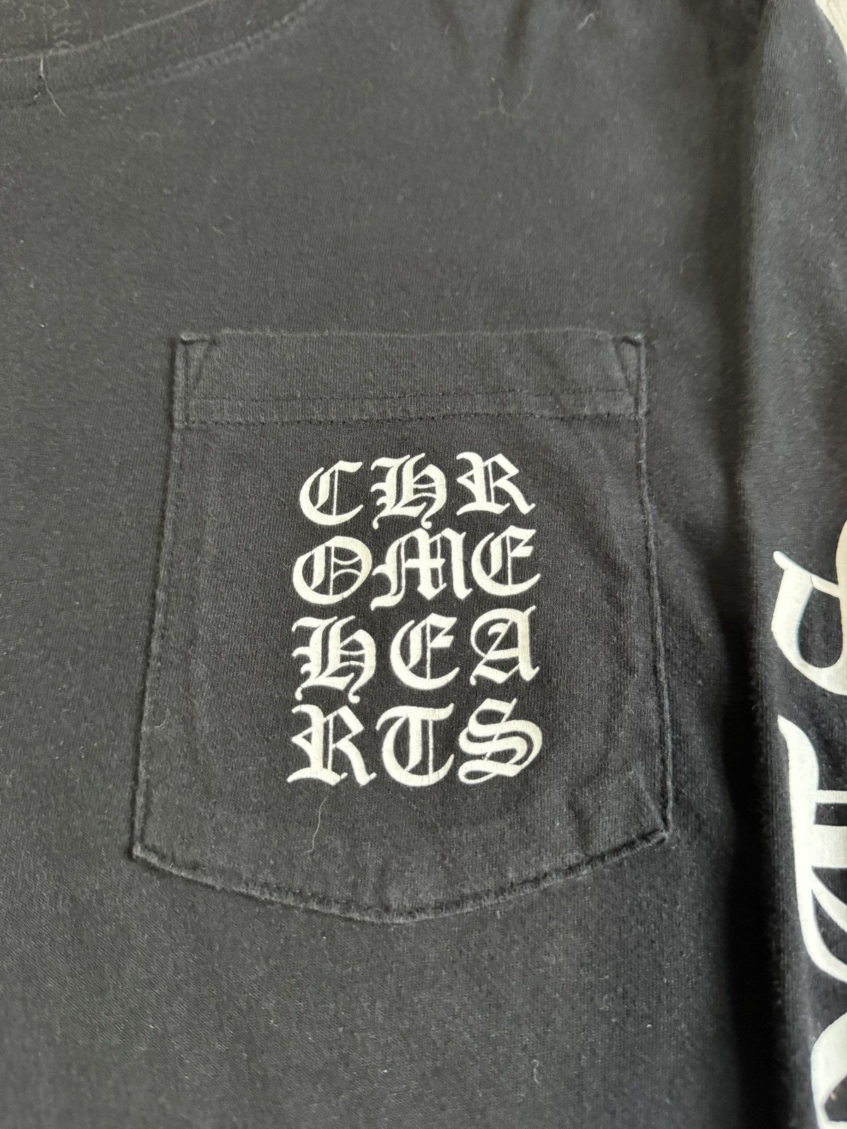 Chrome Hearts Chrome Hearts Black Script Long Sleeve Size US M / EU 48-50 / 2 - 2 Thumbnail