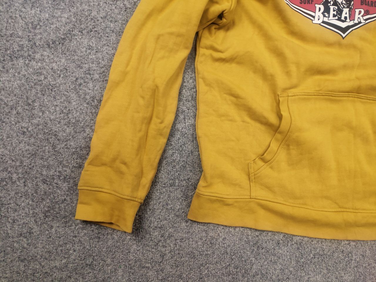 Alien Workshop Bear Surfboards Big Logo Yellow Hoodie USA Vintage Style Size US L / EU 52-54 / 3 - 9 Thumbnail