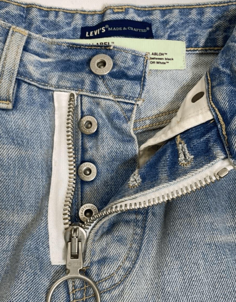 Off-White OFF WHITE Levi's Red Damage Denim Size US 29 - 7 Thumbnail