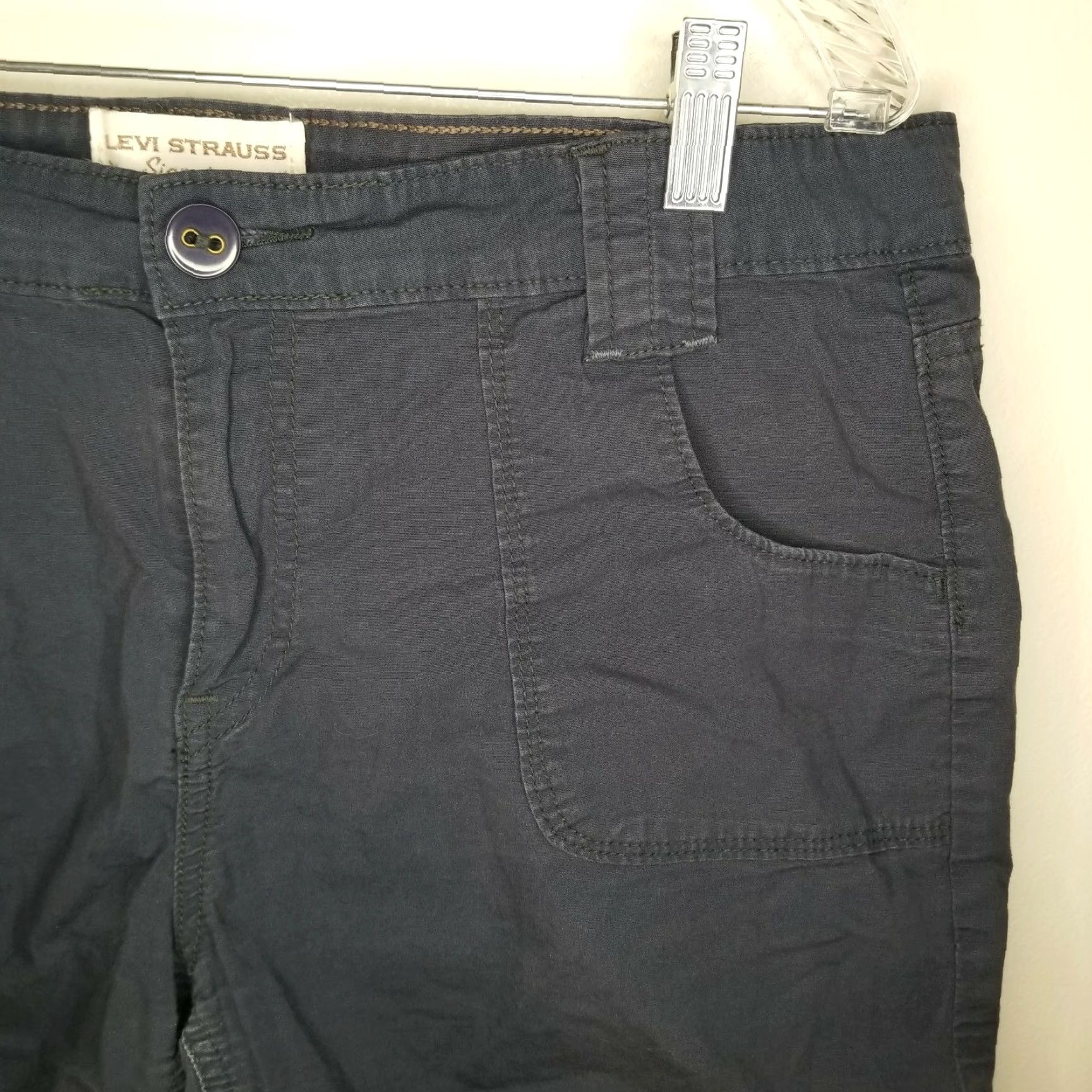 Levi's Levi's Signature Bermuda Shorts Womens Size 14 Blue Size 36" / US 14 / IT 50 - 2 Thumbnail