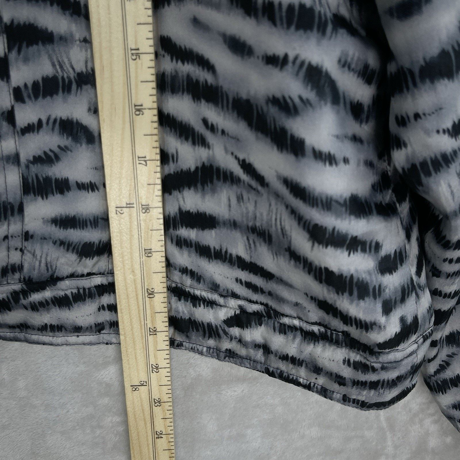 Other Vintage Bridgetown Collection Silk Quilted Zebra Jacket Size XL / US 12-14 / IT 48-50 - 10 Thumbnail