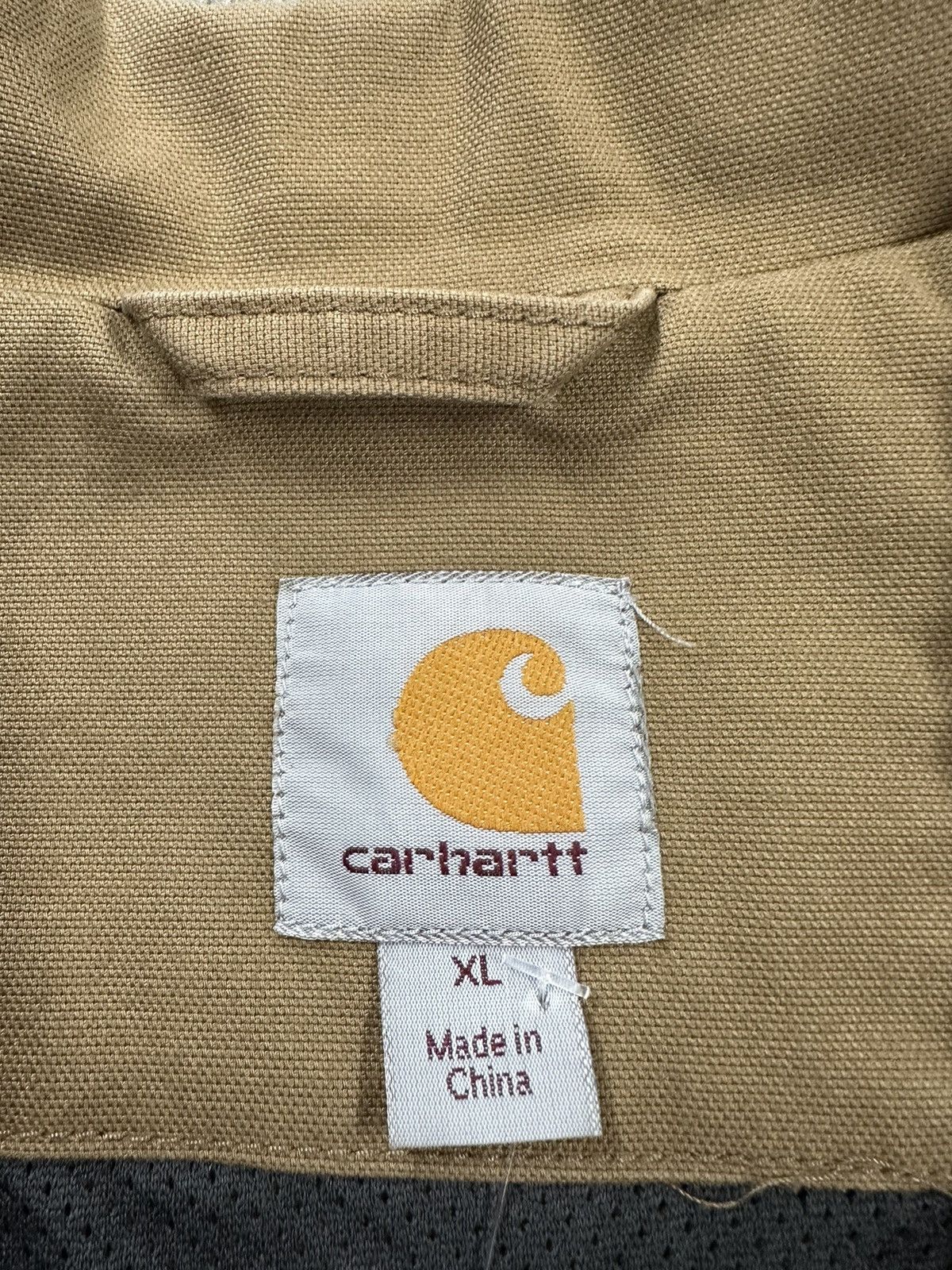 Carhartt Crazy Y2K Carhartt Quick Duck Zip Up Workwear Jacket Size US XL / EU 56 / 4 - 19 Thumbnail