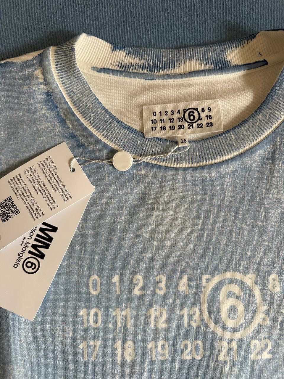 MM6 Mm6 Maison Margiela washed sweatshort blue Size US L / EU 52-54 / 3 - 2 Thumbnail