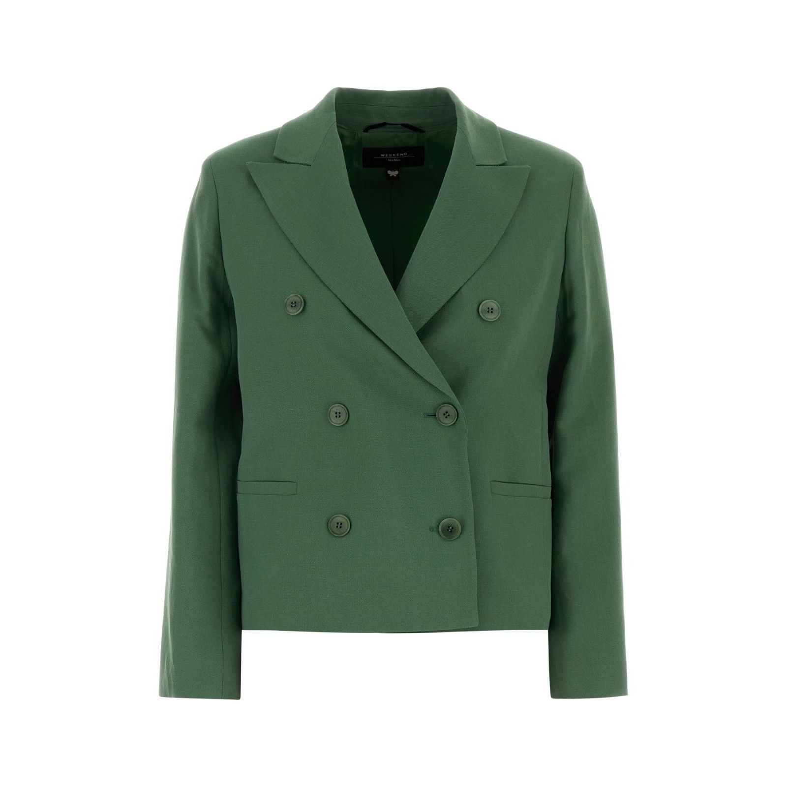 Max Mara MAX MARA Embi Green Blend Blazer Jacket New & Authentic (Wom Size XS / US 0-2 / IT 36-38 - 1 Thumbnail