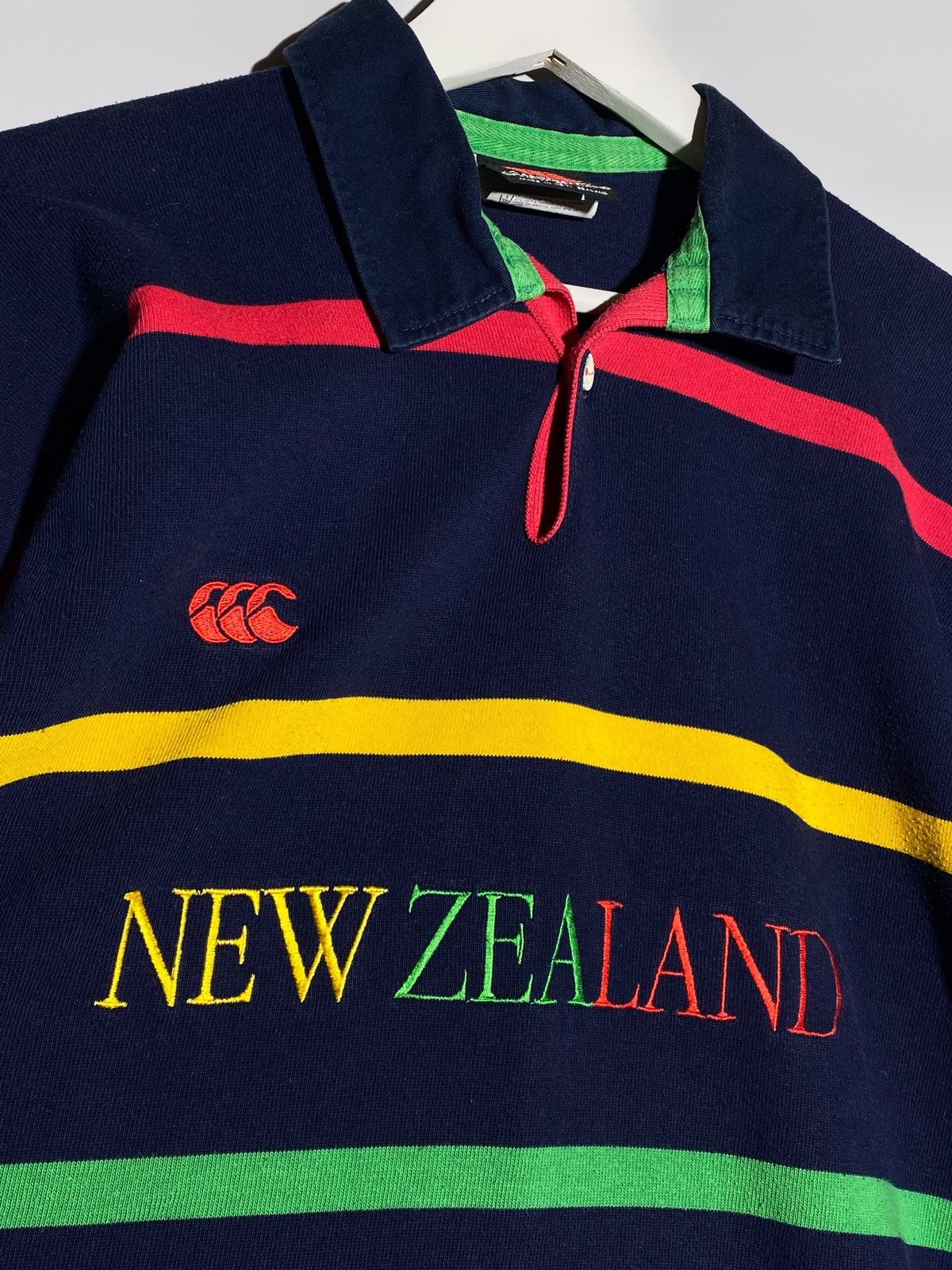 Canterbury of New Zealand × Vintage Y2k Canterbury New Zealand Rugby Longsleeve Shirt Streetwear Size US XL / EU 56 / 4 - 9 Thumbnail