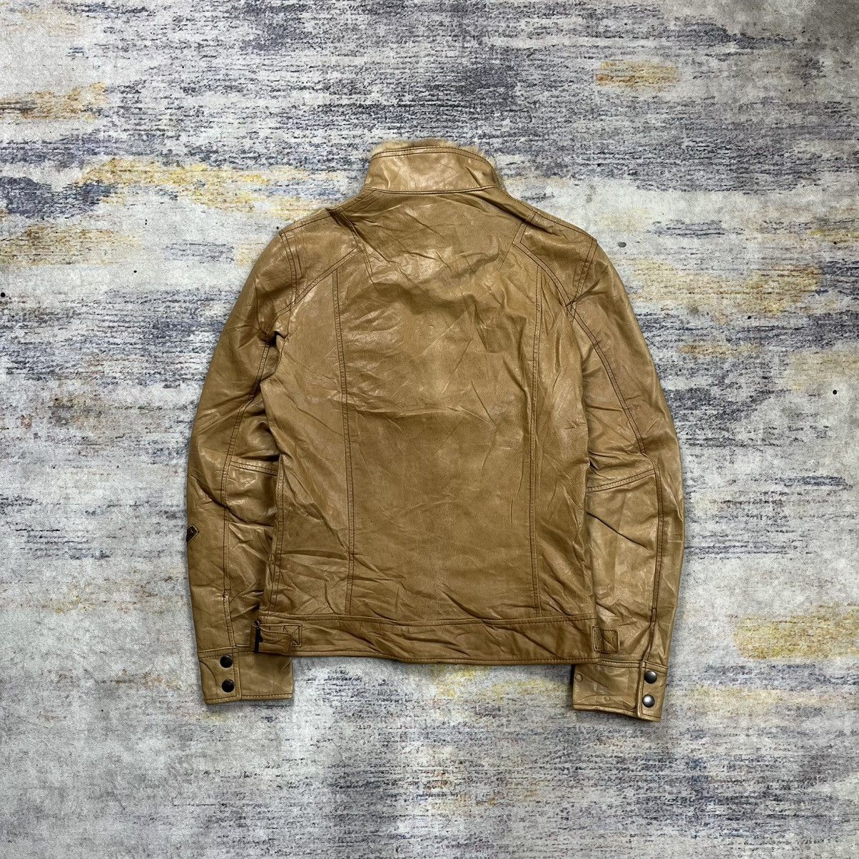 Issey Miyake Tete Homme fur collar rider leather jacket Size US S / EU 44-46 / 1 - 3 Thumbnail