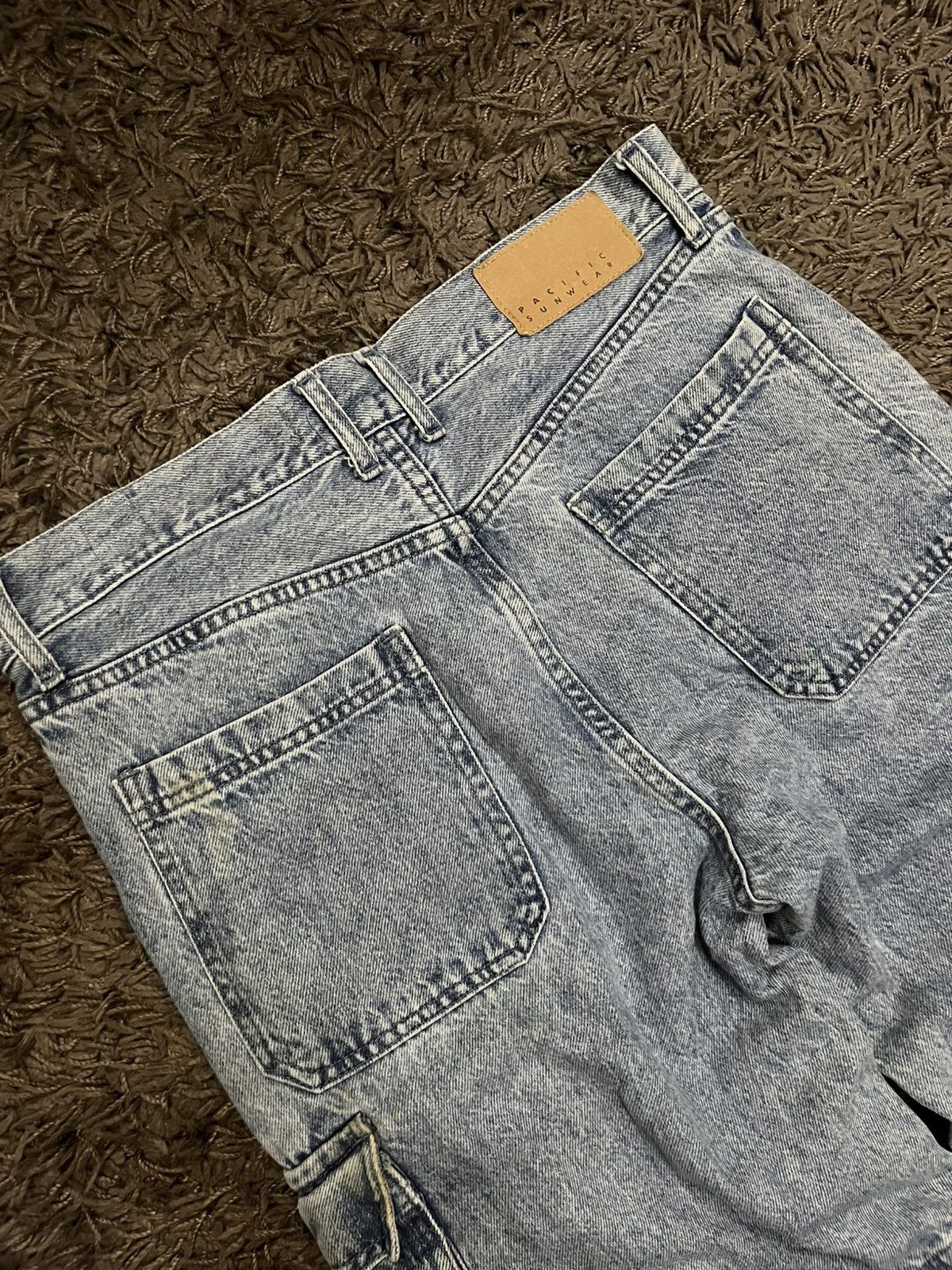 Pacsun 1990s Pacific Sunwear cargo baggy multi pocket #I Size US 30 / EU 46 - 7 Thumbnail
