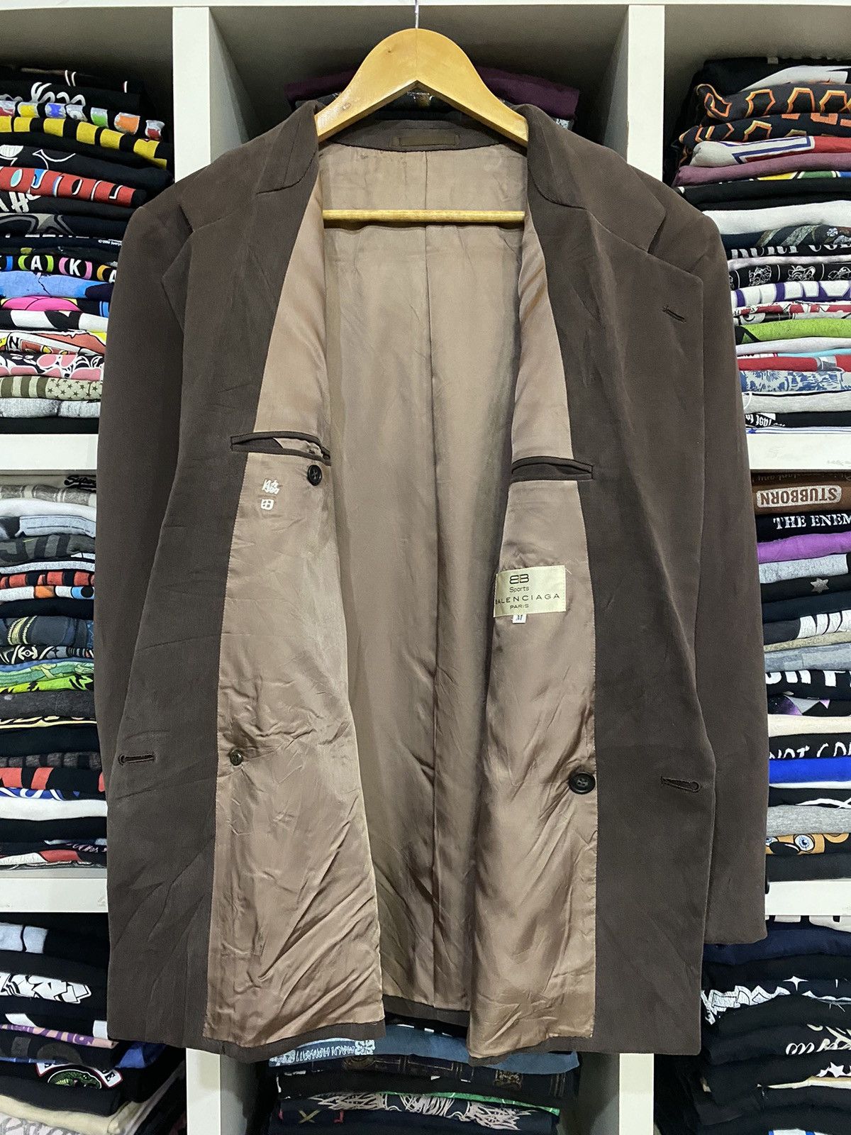 Balenciaga Balenciaga Jacket Size 46R - 9 Thumbnail