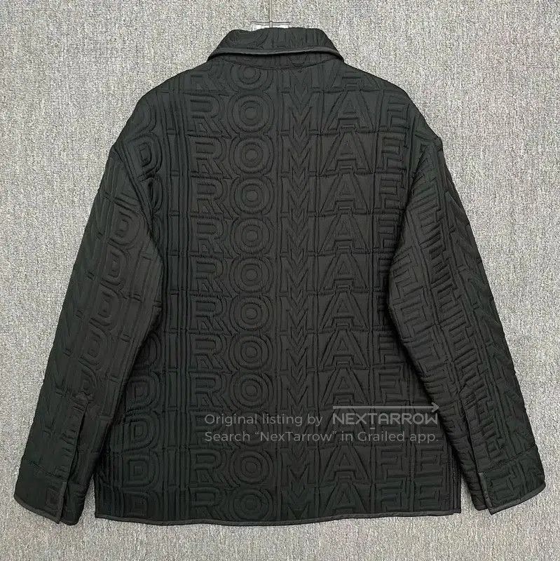 Fendi Fendi Black Polyester Men's Outerwear Jacket . Size US L / EU 52-54 / 3 - 2 Thumbnail