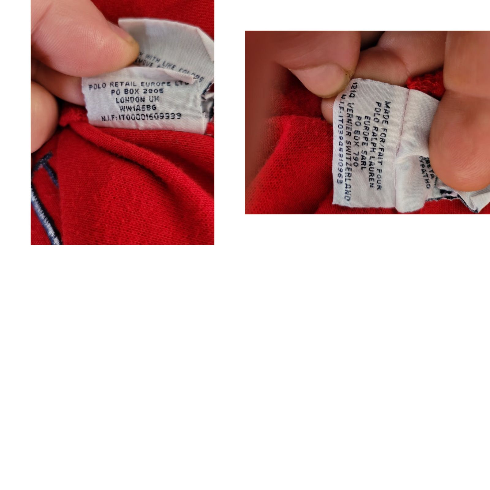 Polo Ralph Lauren VINTAGE Polo Ralph Lauren United States Track Polo XL Men's Red Track State Size US XL / EU 56 / 4 - 9 Thumbnail