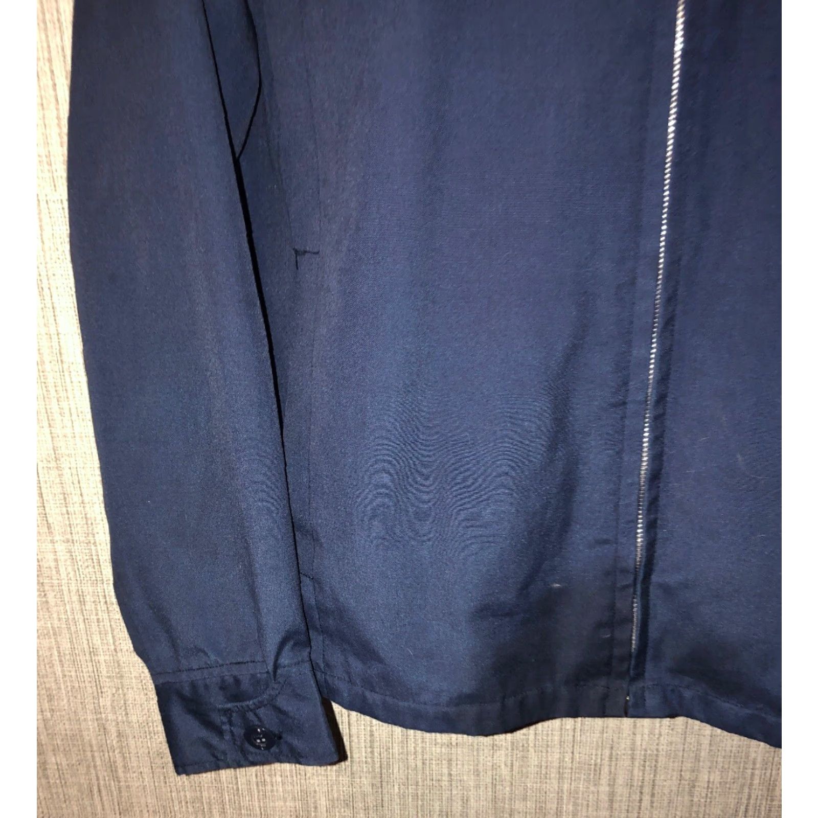 Vintage VINTAGE Current Seen Mens Blue Full Zip Jacket L Size US L / EU 52-54 / 3 - 3 Thumbnail