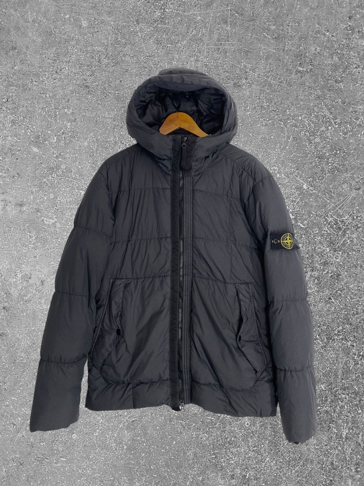 Stone Island GARMENT DYED ORGANIC FEEL TELA NY DOWN | Grailed
