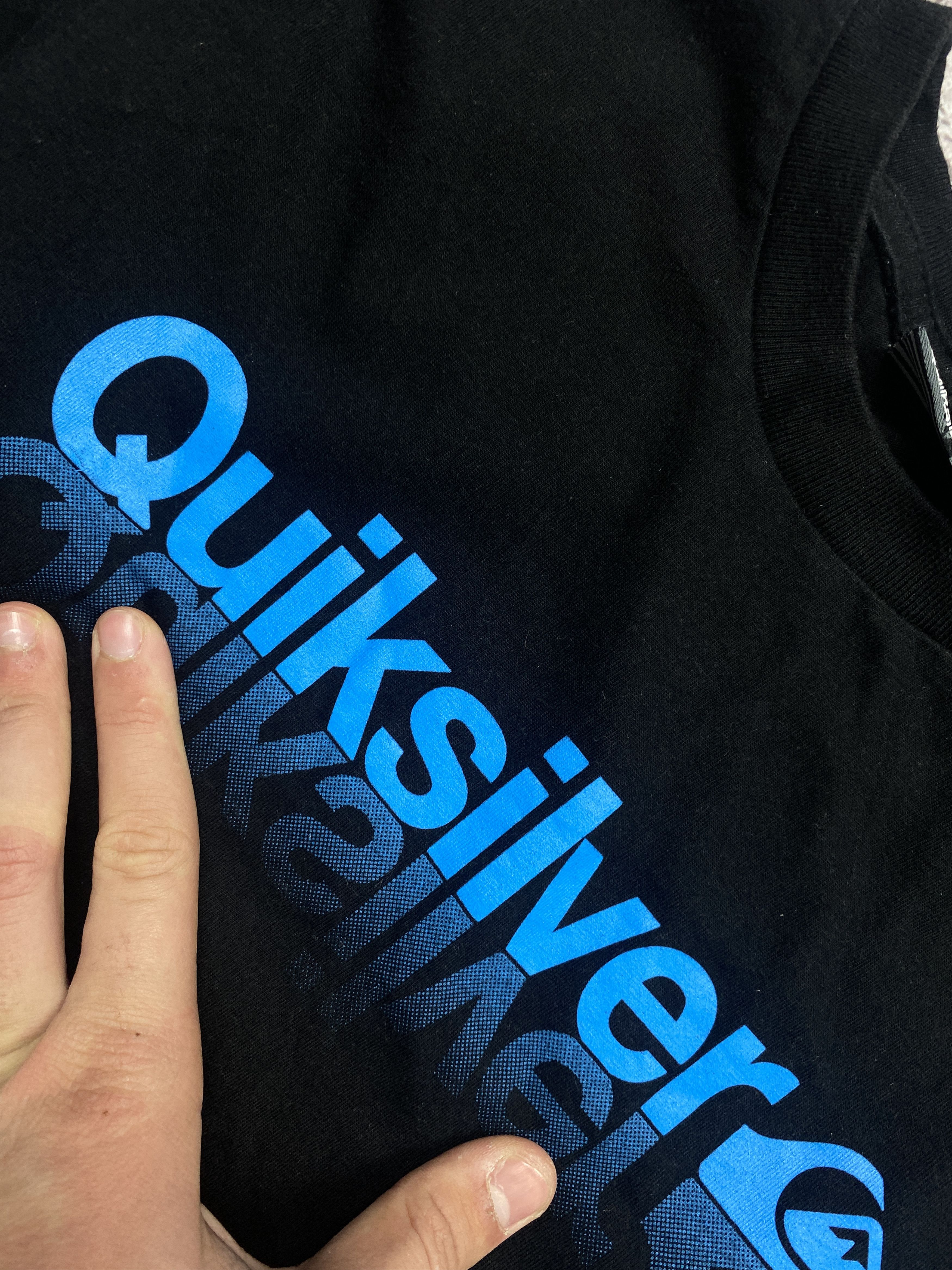 Quiksilver Quiksilver Vintage big logo t-shirt tee Size US S / EU 44-46 / 1 - 3 Thumbnail