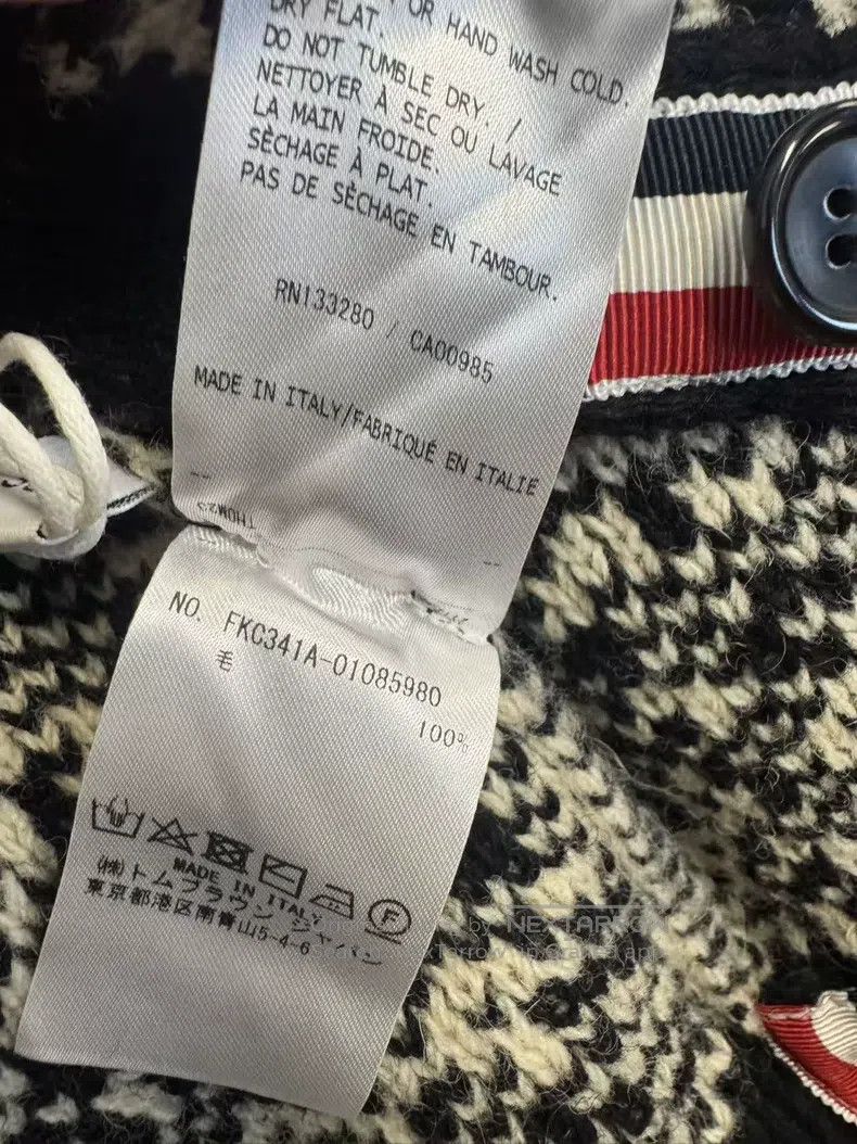 Thom Browne Thom Browne Houndstooth Cardigan Size XS / US 0-2 / IT 36-38 - 3 Thumbnail