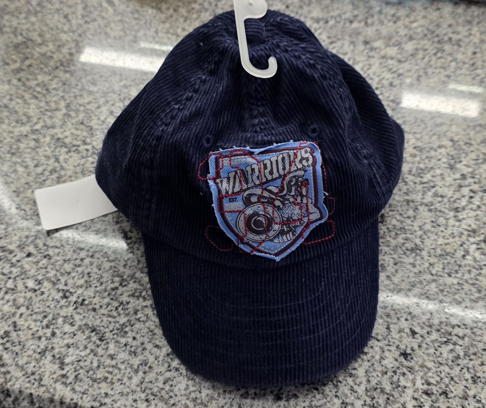 Gap NWT GAP Kids Velvet Blue Navy Athletic Baseball Cap Hat S/M Size ONE SIZE - 1 Thumbnail