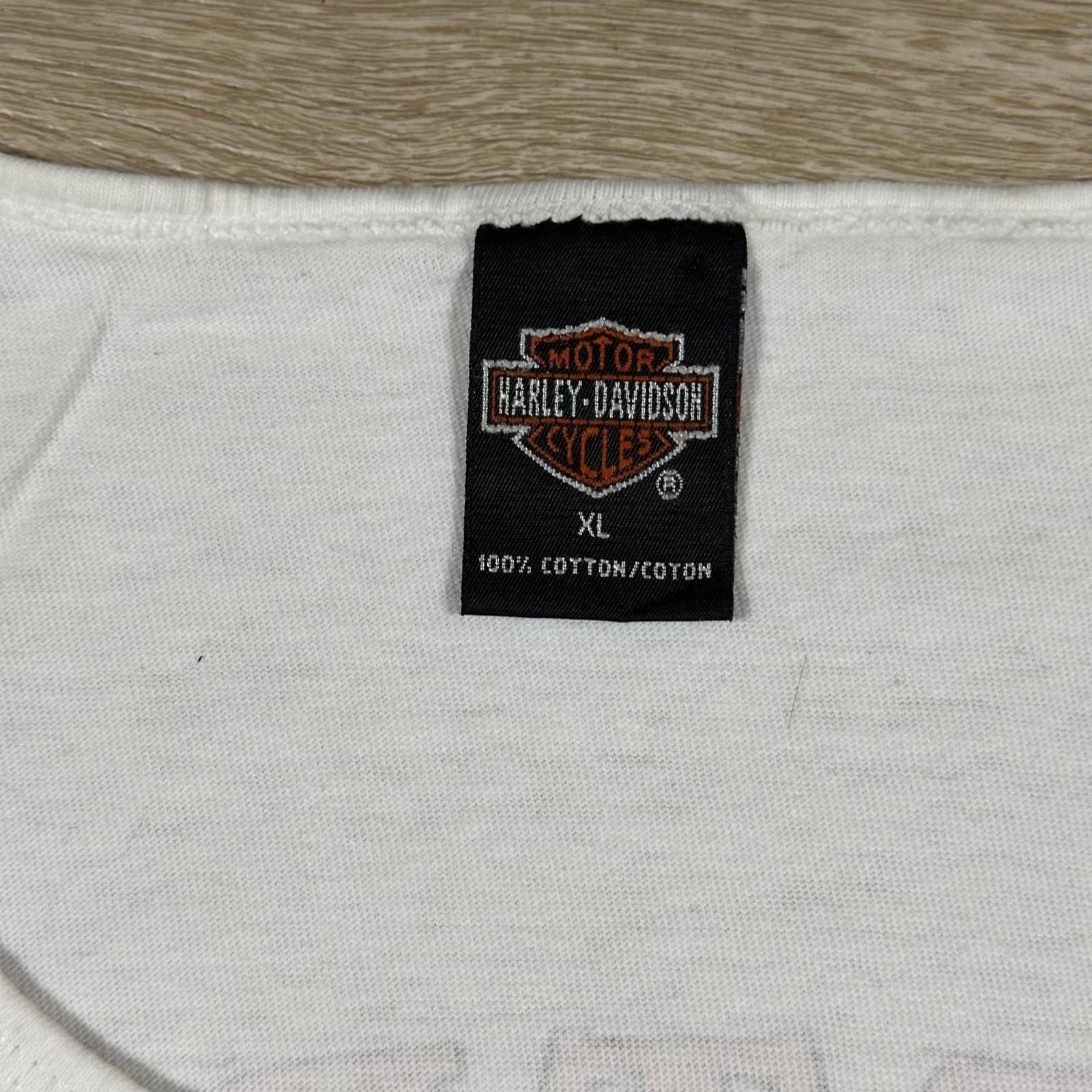 Harley Davidson Harley-Davidson Unisex Tank Top White Vintage 1999 Size US XL / EU 56 / 4 - 7 Thumbnail