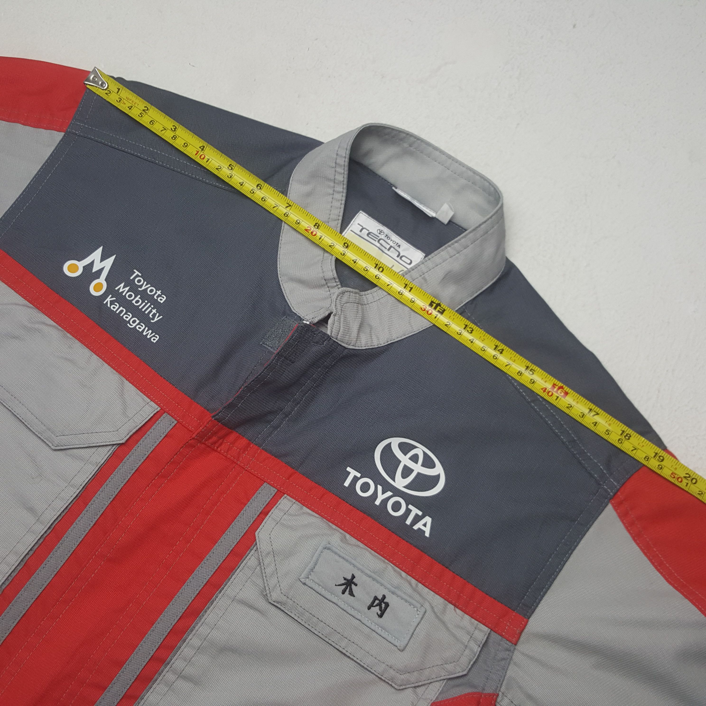 Japanese Brand Vintage Toyota Racing Team Work Coverall Jacket C300N13 Size US S / EU 44-46 / 1 - 10 Thumbnail
