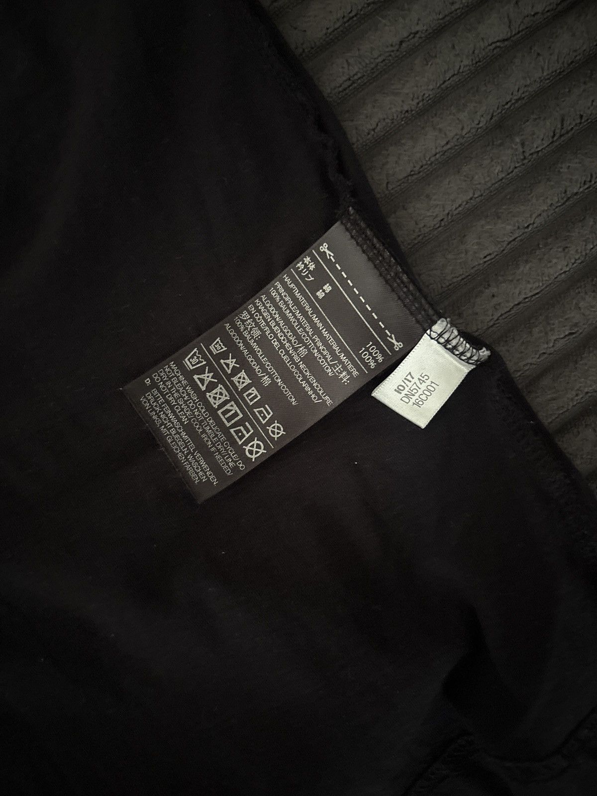 Adidas × Y-3 Y-3 Yohji Yamamoto 15th anniversary Black T-Shirt Size US S / EU 44-46 / 1 - 7 Thumbnail