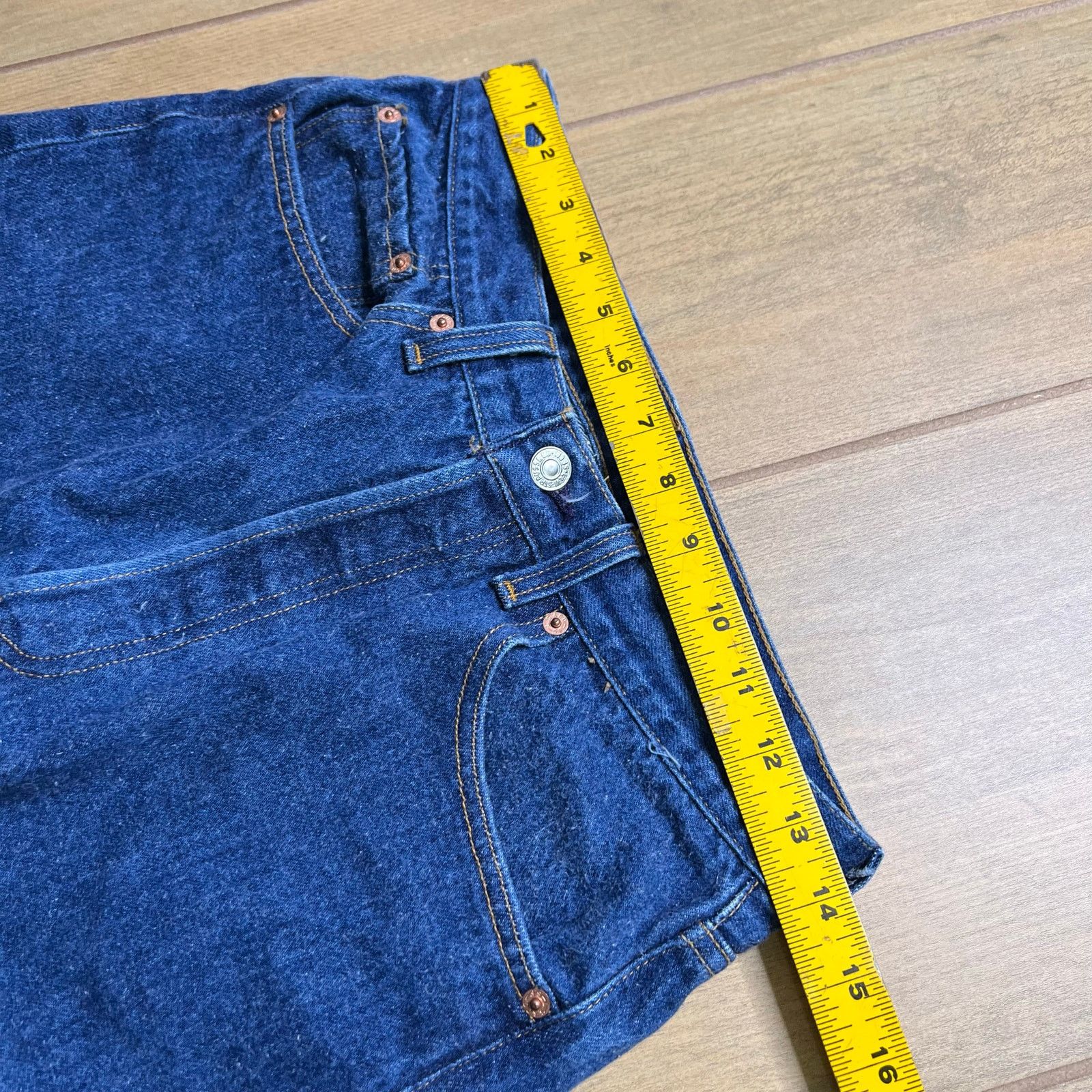 Levi's Levi’s 501XX Button Fly Cut Off Denim Shorts W33 Vintage USA Size US 33 - 6 Thumbnail