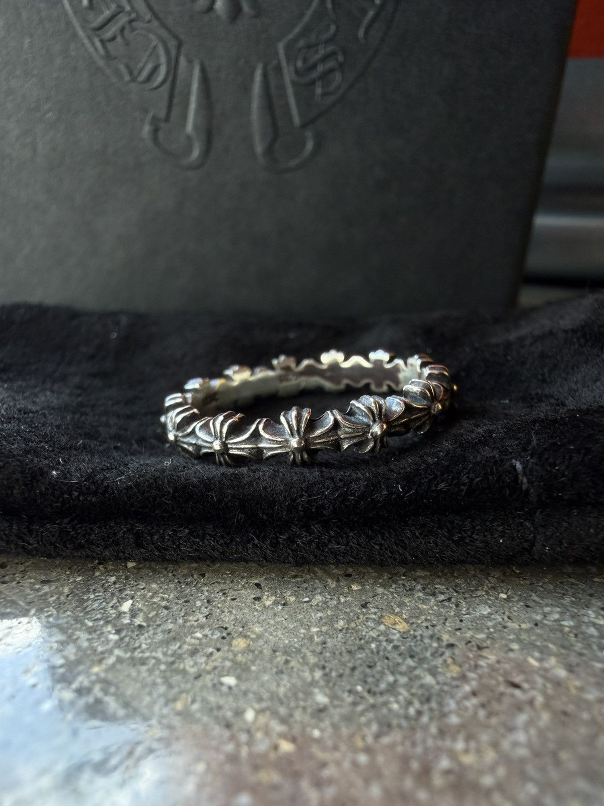 Chrome Hearts Chrome hearts tiny e knot ring | Grailed