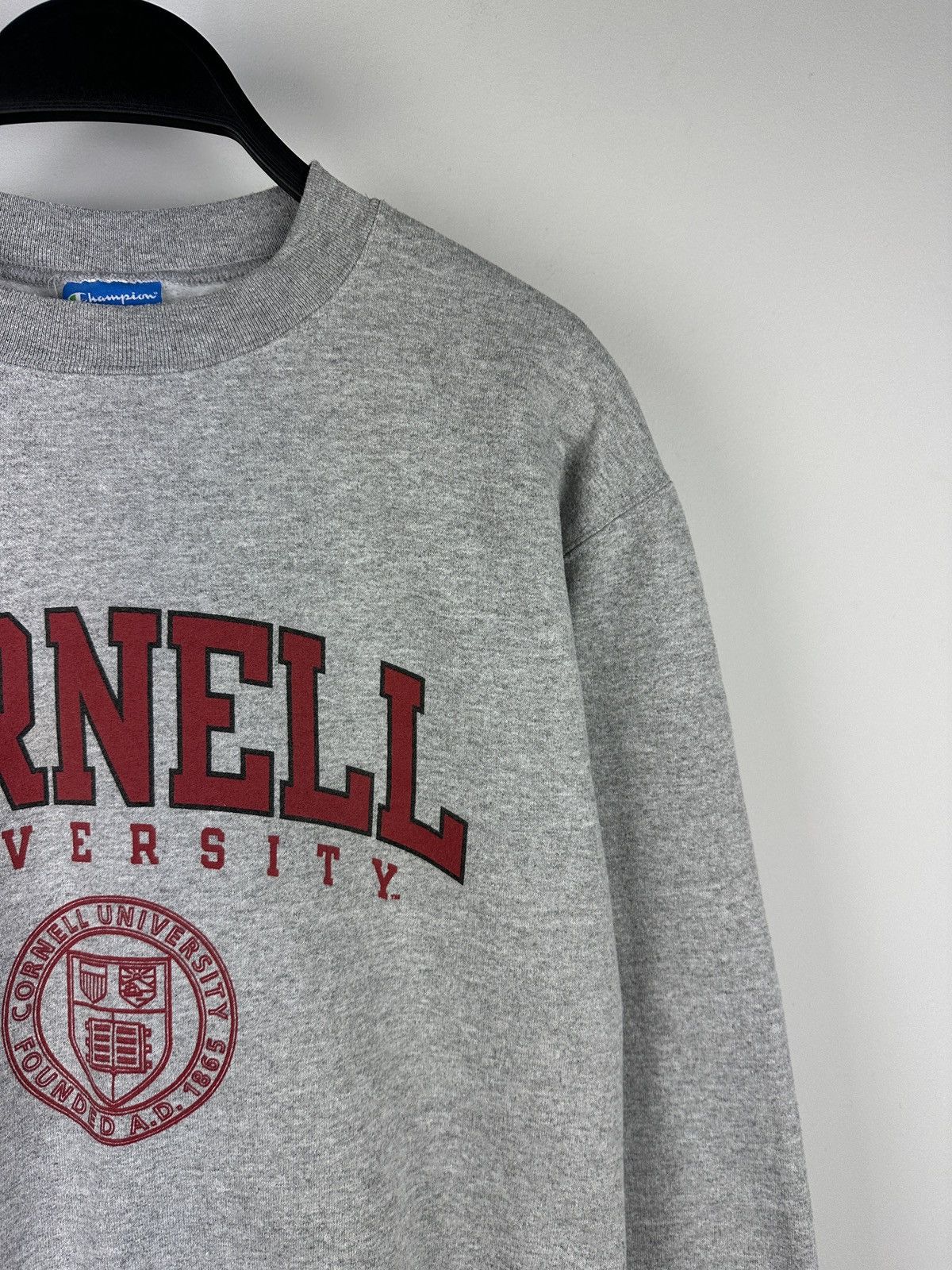 Champion Vintage Cornell University Grey Sweatshirt Size US S / EU 44-46 / 1 - 3 Thumbnail