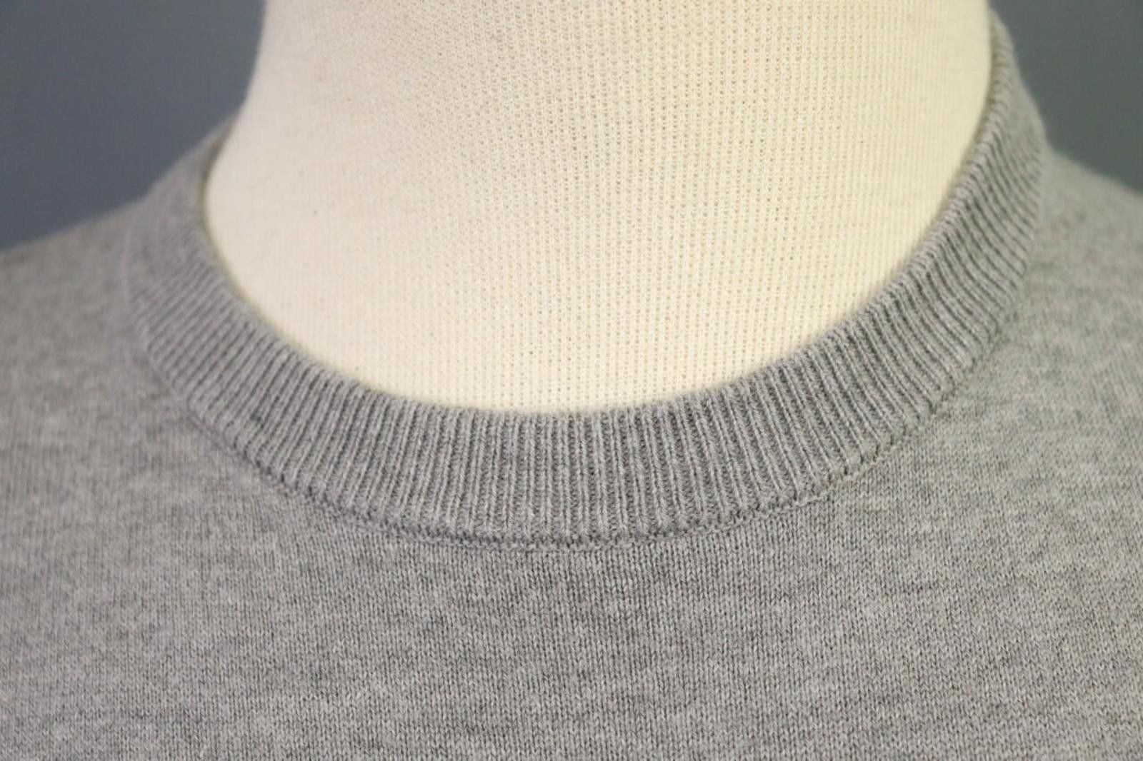 La Martina La Martina Gray Knitted Crew Neck Sweatshirt Size L Size US L / EU 52-54 / 3 - 5 Thumbnail