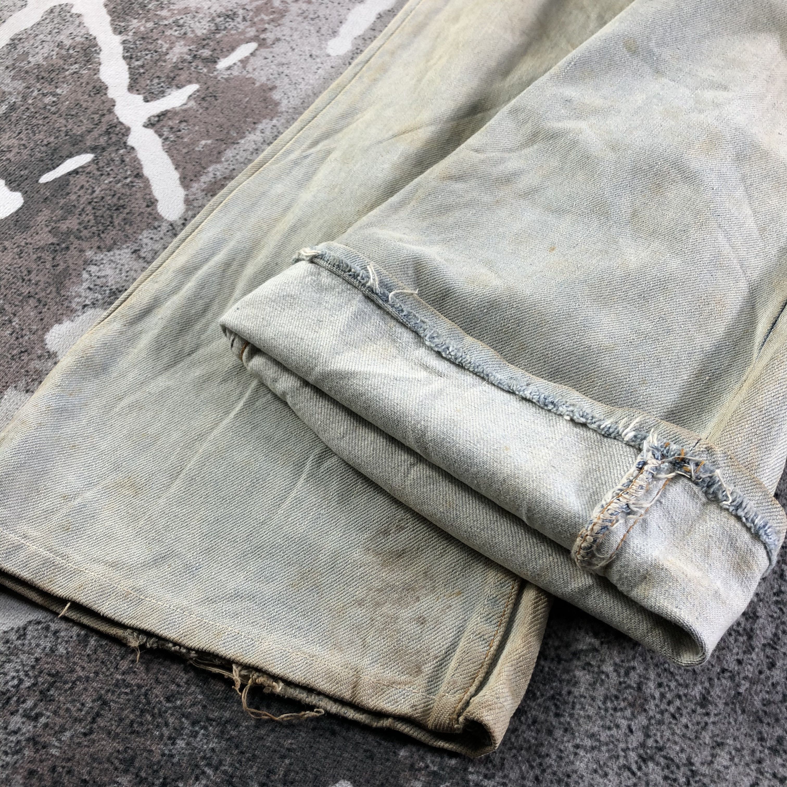 Levi's Vintage Levis 517 Jeans Dirty Wash Denim KJ3095 Size US 26 / EU 42 - 7 Thumbnail