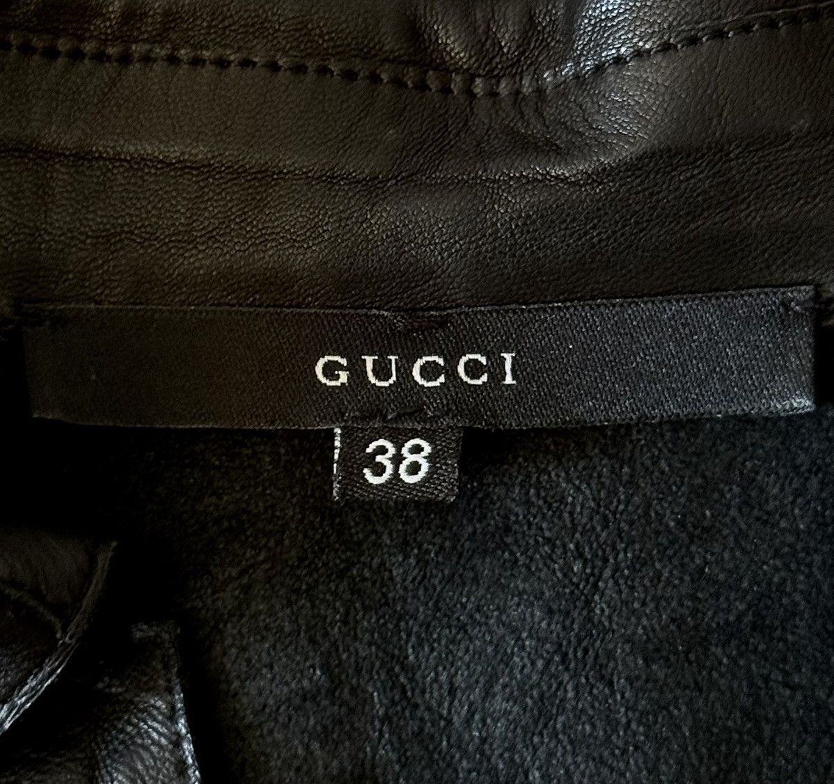 Gucci × Tom Ford Archive Gucci - Tom Ford - FW1997 - Calfskin Vareuse Shirt Size XS / US 0-2 / IT 36-38 - 16 Thumbnail