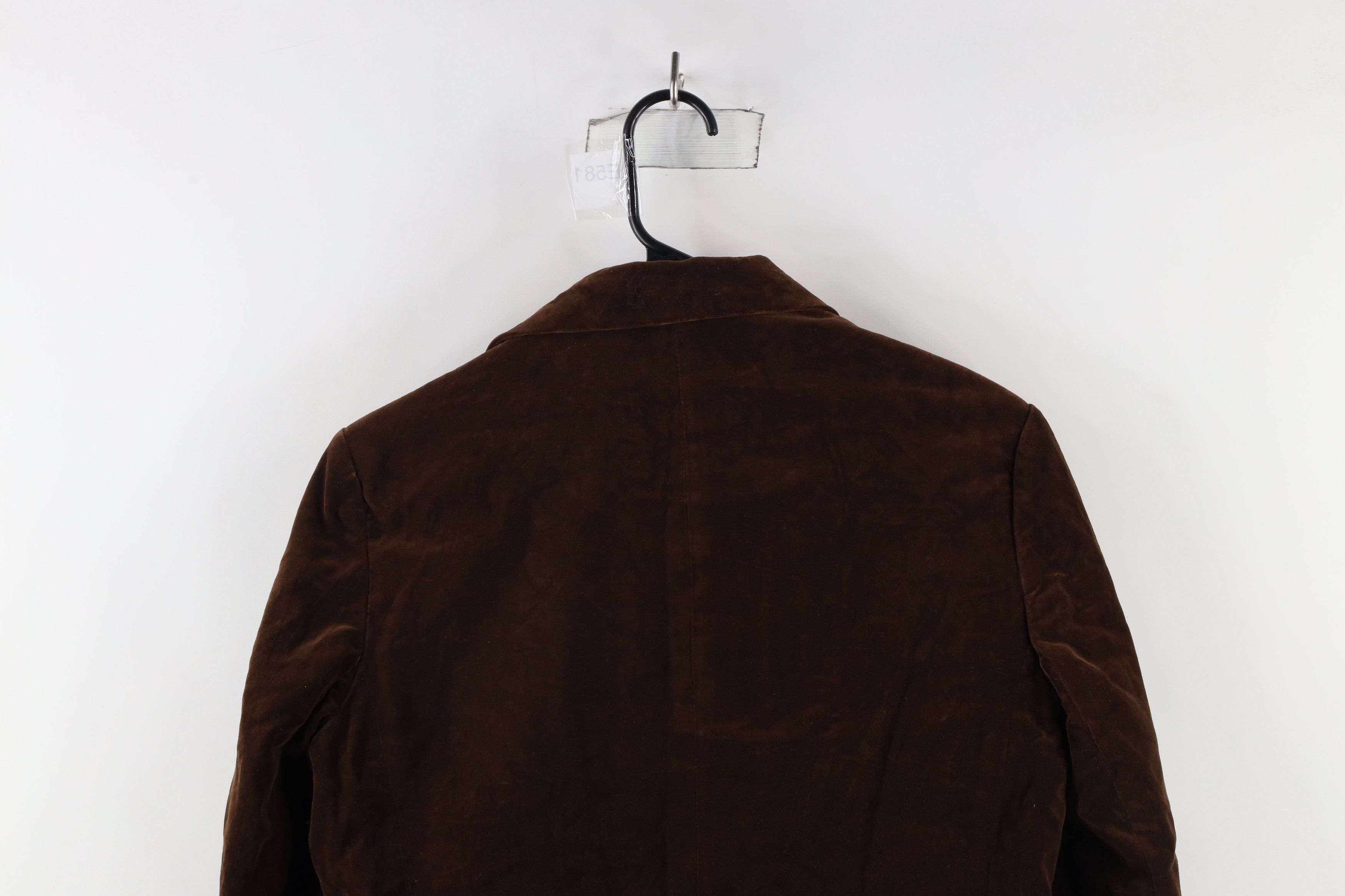 Vintage Vintage 60s 70s Rockabilly 2 Button Blazer Jacket Brown Size XL / US 12-14 / IT 48-50 - 14 Thumbnail