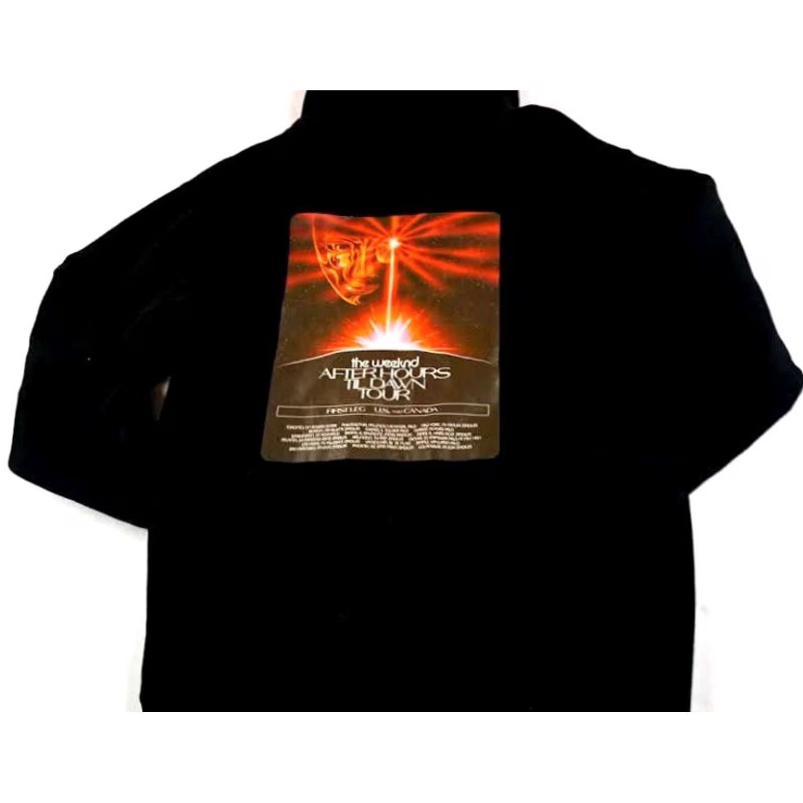 Vintage VINTAGE The Weekend XO Hooded Sweatshirt Black Medium Size US M / EU 48-50 / 2 - 4 Thumbnail