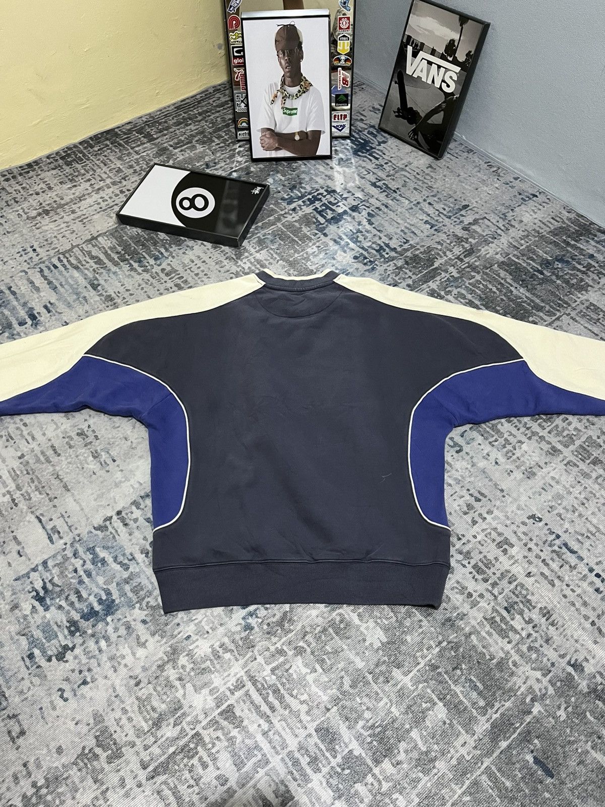Palace Palace Star Script Crewneck Size US L / EU 52-54 / 3 - 3 Thumbnail