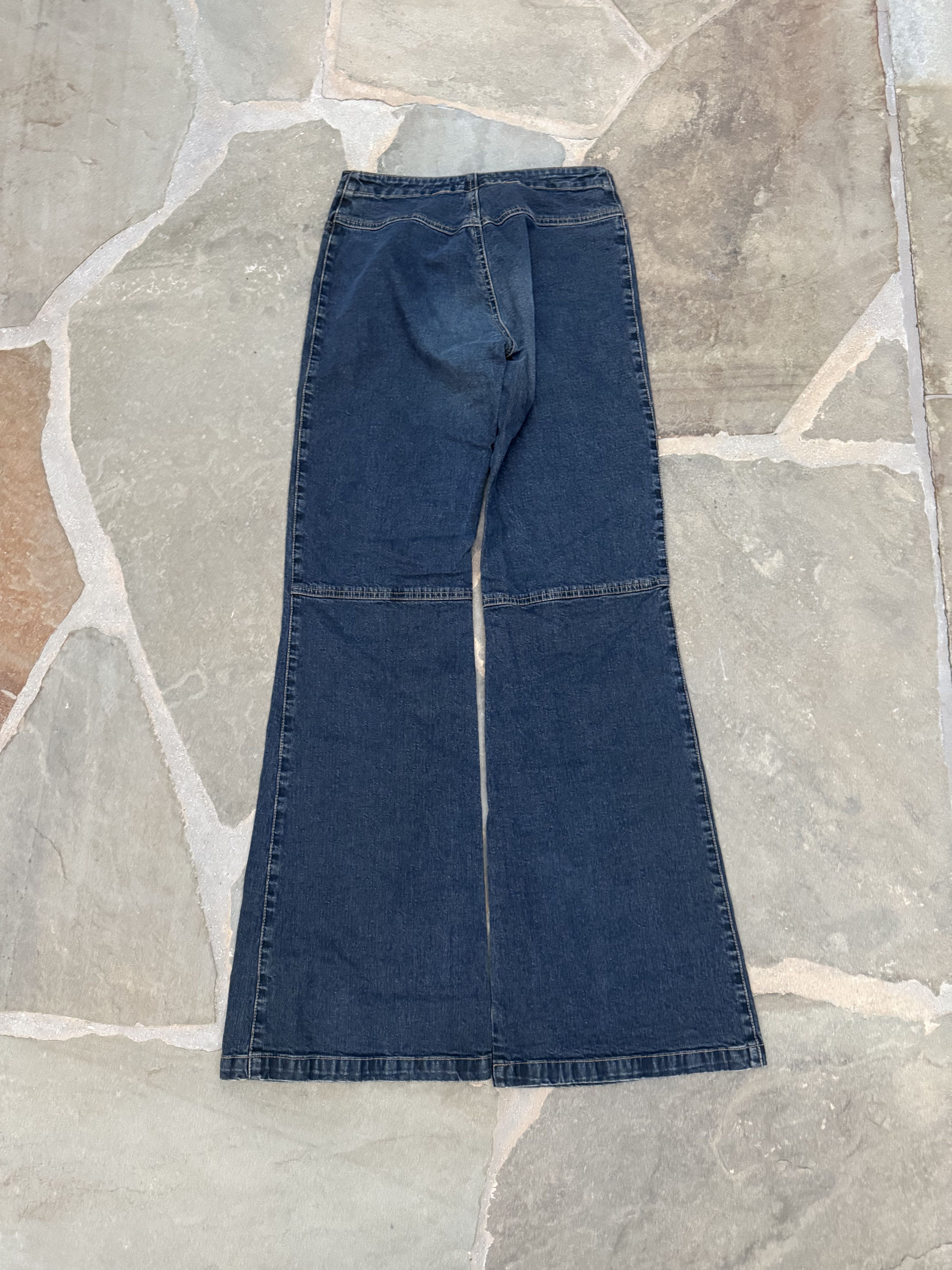 Other Vintage Exelia Flared Denim Size 26" / US 2 / IT 38 - 2 Thumbnail