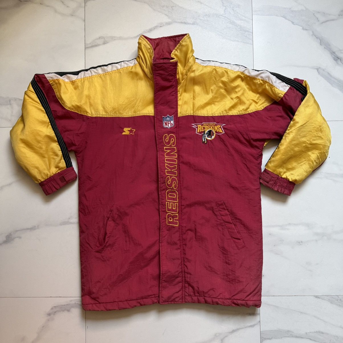 Starter Vintage 90s Pro Line NFL Redskins Parka Size US M / EU 48-50 / 2 - 2 Thumbnail