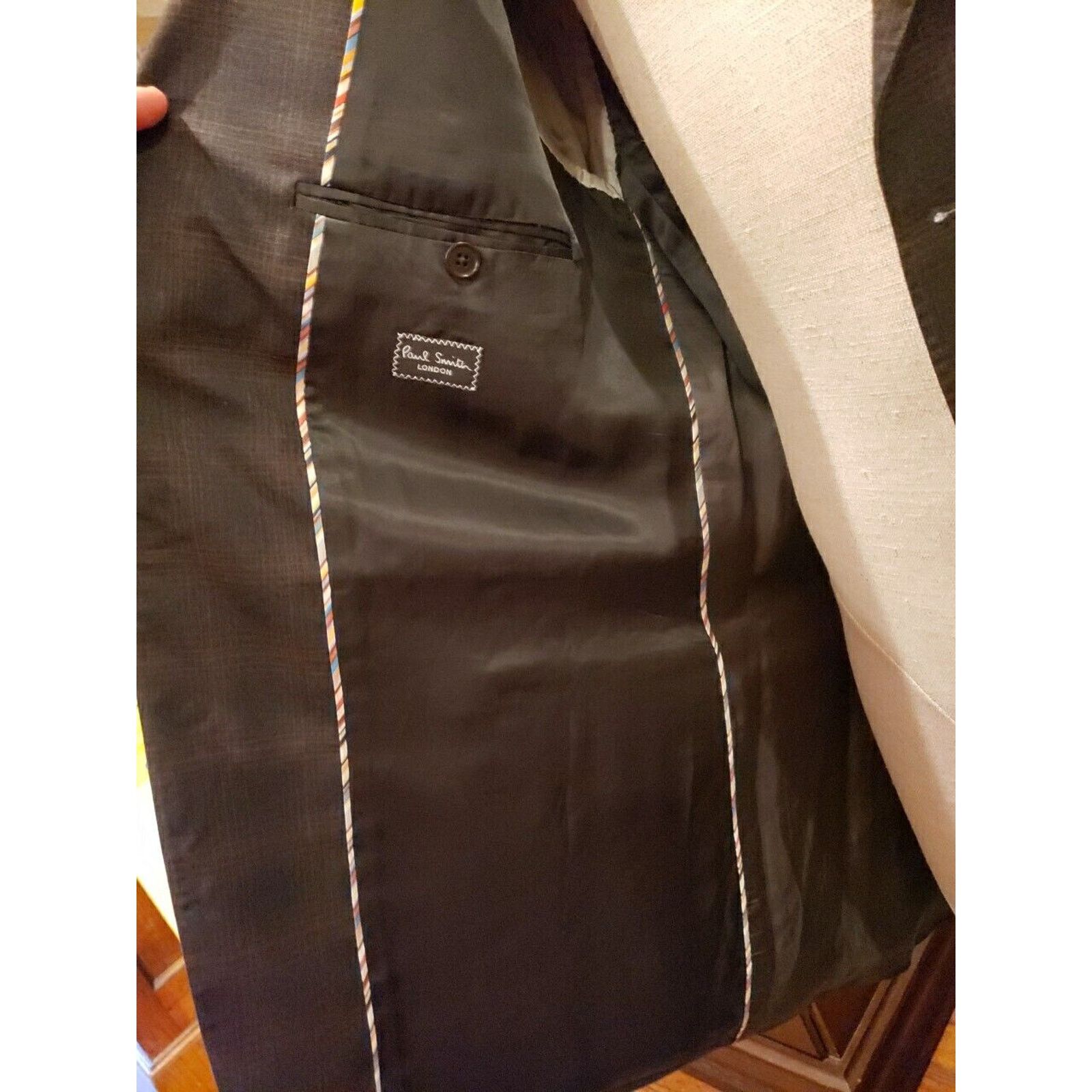 Paul Smith Brand New Paul Smith Wool Blazer Size 48L - 5 Thumbnail