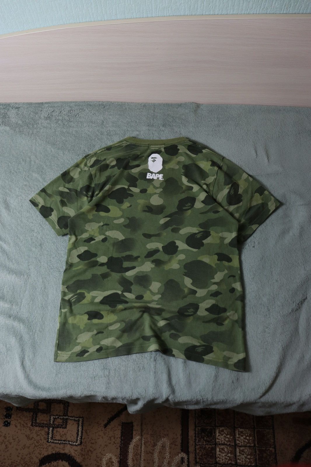 Bape BAPE A Bathing Ape Soldier Tee Camo Green Size M Military Size US M / EU 48-50 / 2 - 5 Thumbnail