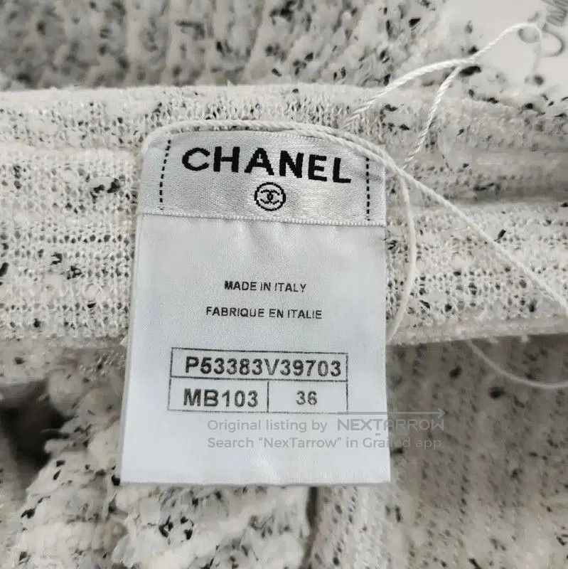 Chanel Chanel M Size Light Beige Pullover Sweater . Size M / US 6-8 / IT 42-44 - 3 Thumbnail