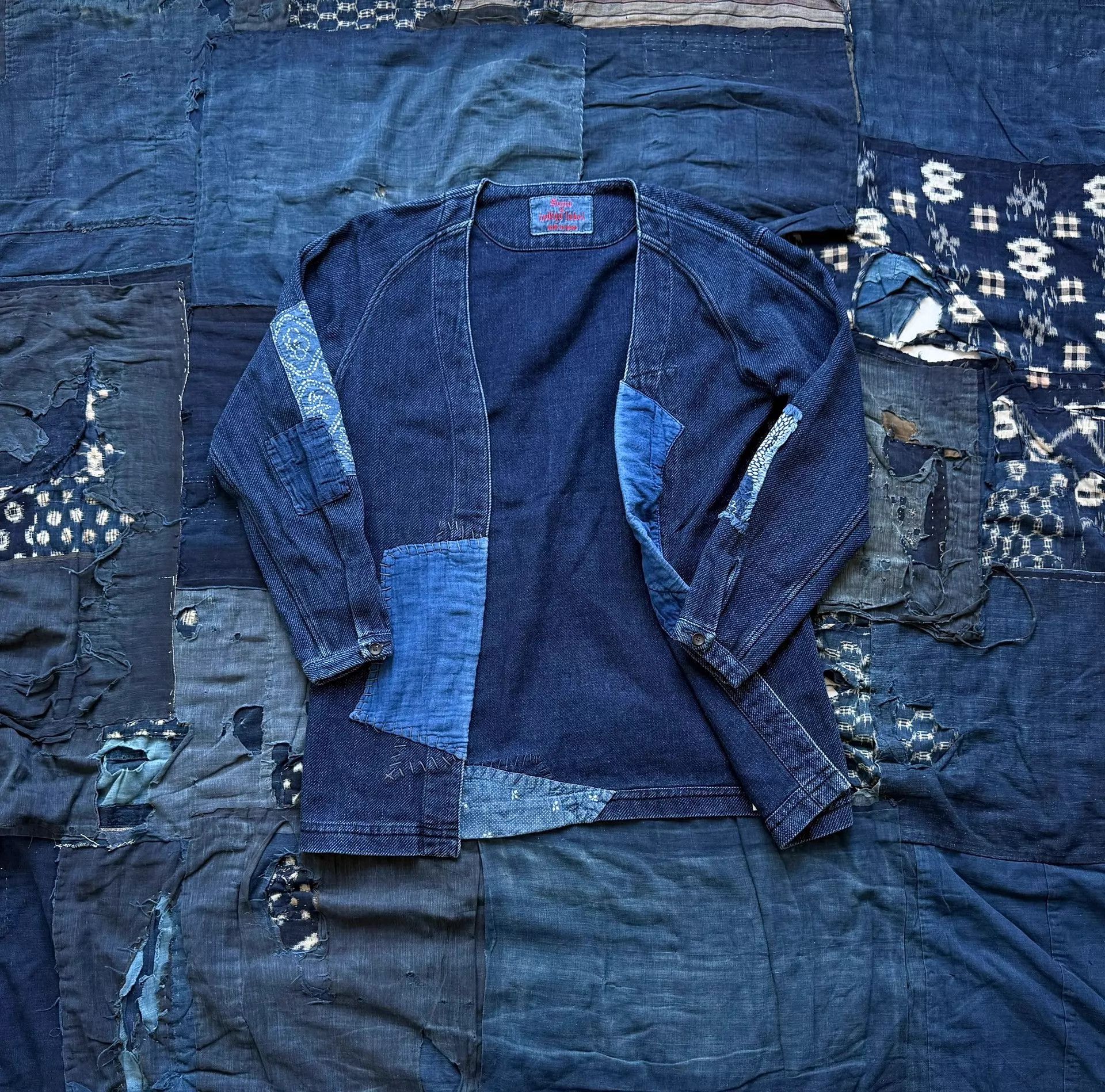 Soulive soulive Setto Indigo 10th Washed Indigo Patch Dō 2 Mint Size US M / EU 48-50 / 2 - 2 Thumbnail