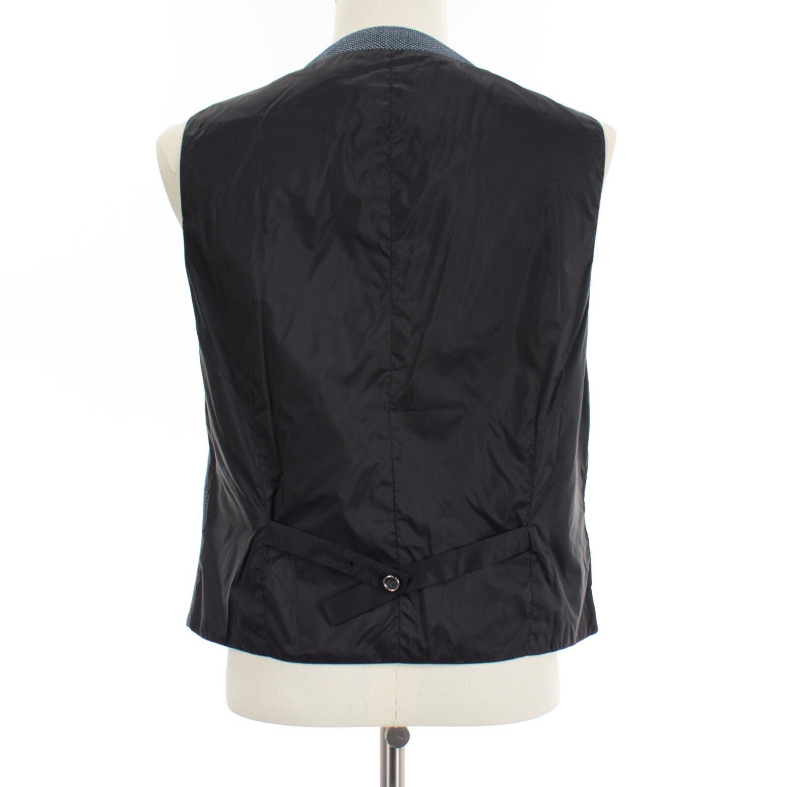 Other Italo Ferretti NWT Vest / Waist Coat Size 50 US 40R in Blue/ Size 40R - 4 Thumbnail