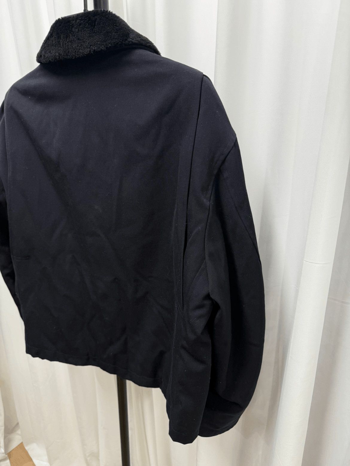 Yohji Yamamoto Yohji Yamamoto Cotton Filled Fur Neck Jacket-2505 Size US L / EU 52-54 / 3 - 6 Thumbnail