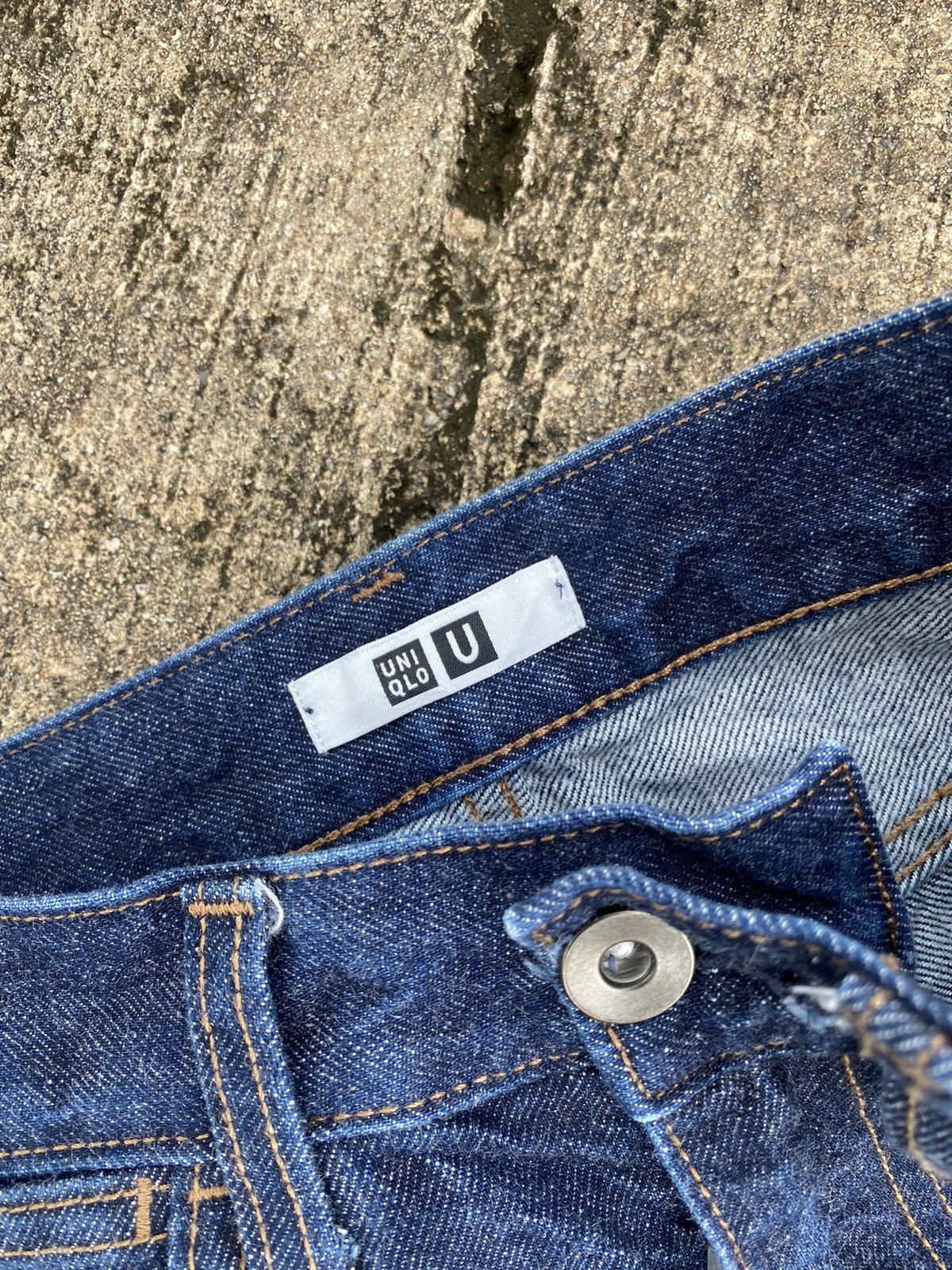Lemaire × Uniqlo Uniqlo x Lemaire Japan Baggy Blue Denim Pants Jeans Size 25" / US 0 / IT 36 - 7 Thumbnail