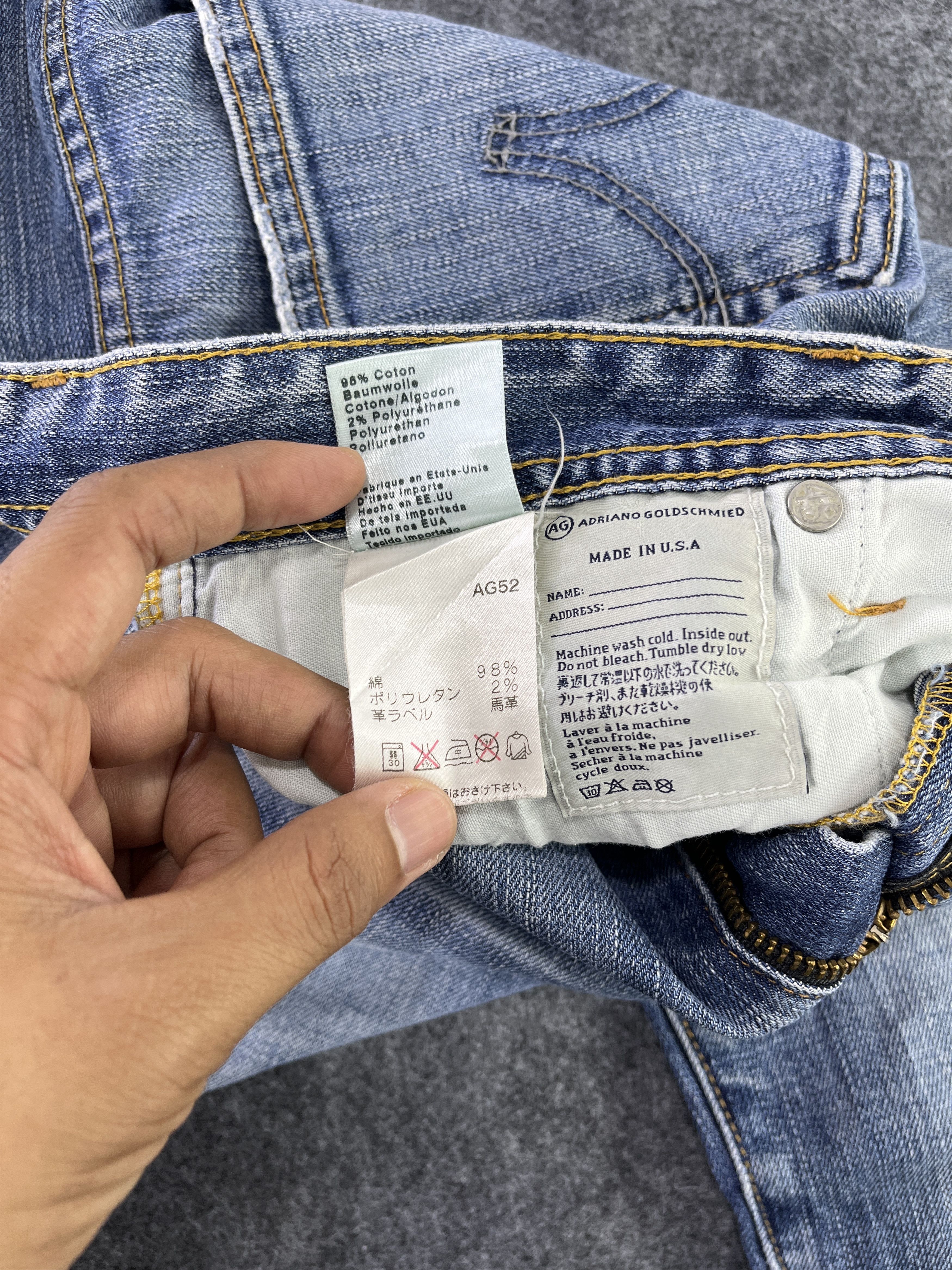 AG Adriano Goldschmied AG Adriano Goldschmied Jeans - J941 Size 32" / US 10 / IT 46 - 10 Thumbnail