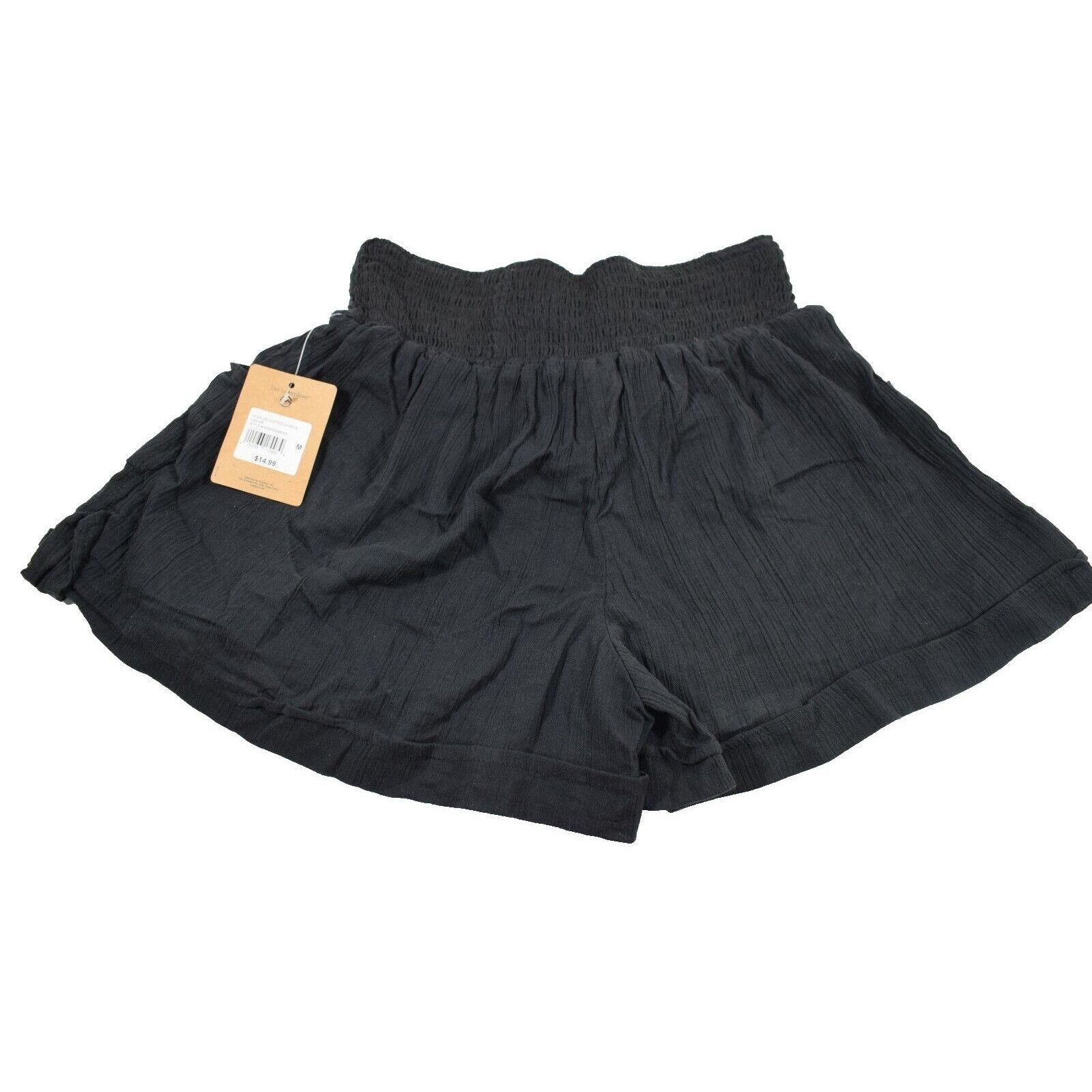 Other Magellan Outdoors Misses Medium Black Gauze Cuffed Shorts Ne Size 34" / US 12 / IT 48 - 5 Thumbnail