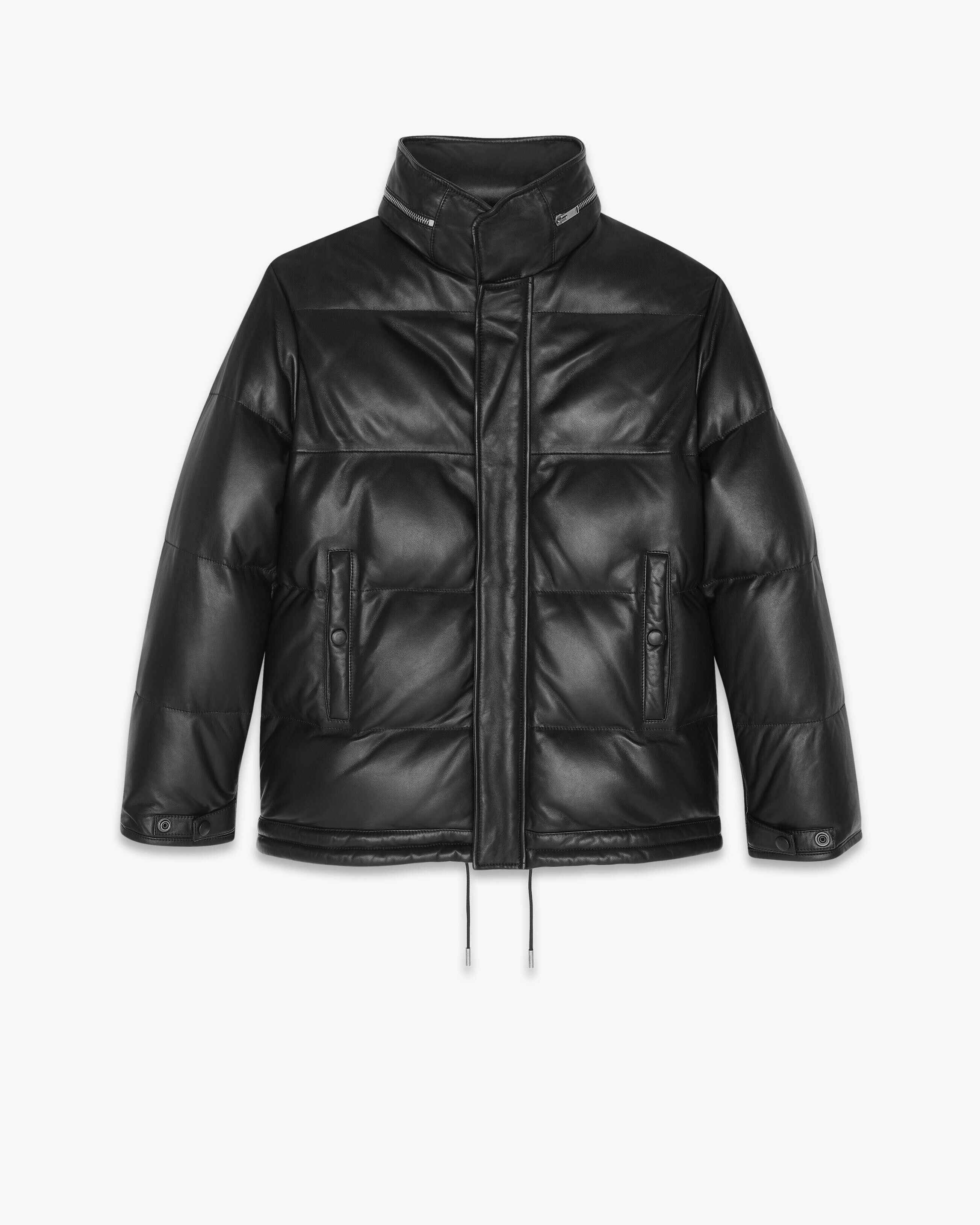 Saint Laurent Paris o1bcso1str1024 Down Jacket in Black Size US XL / EU 56 / 4 - 1 Thumbnail