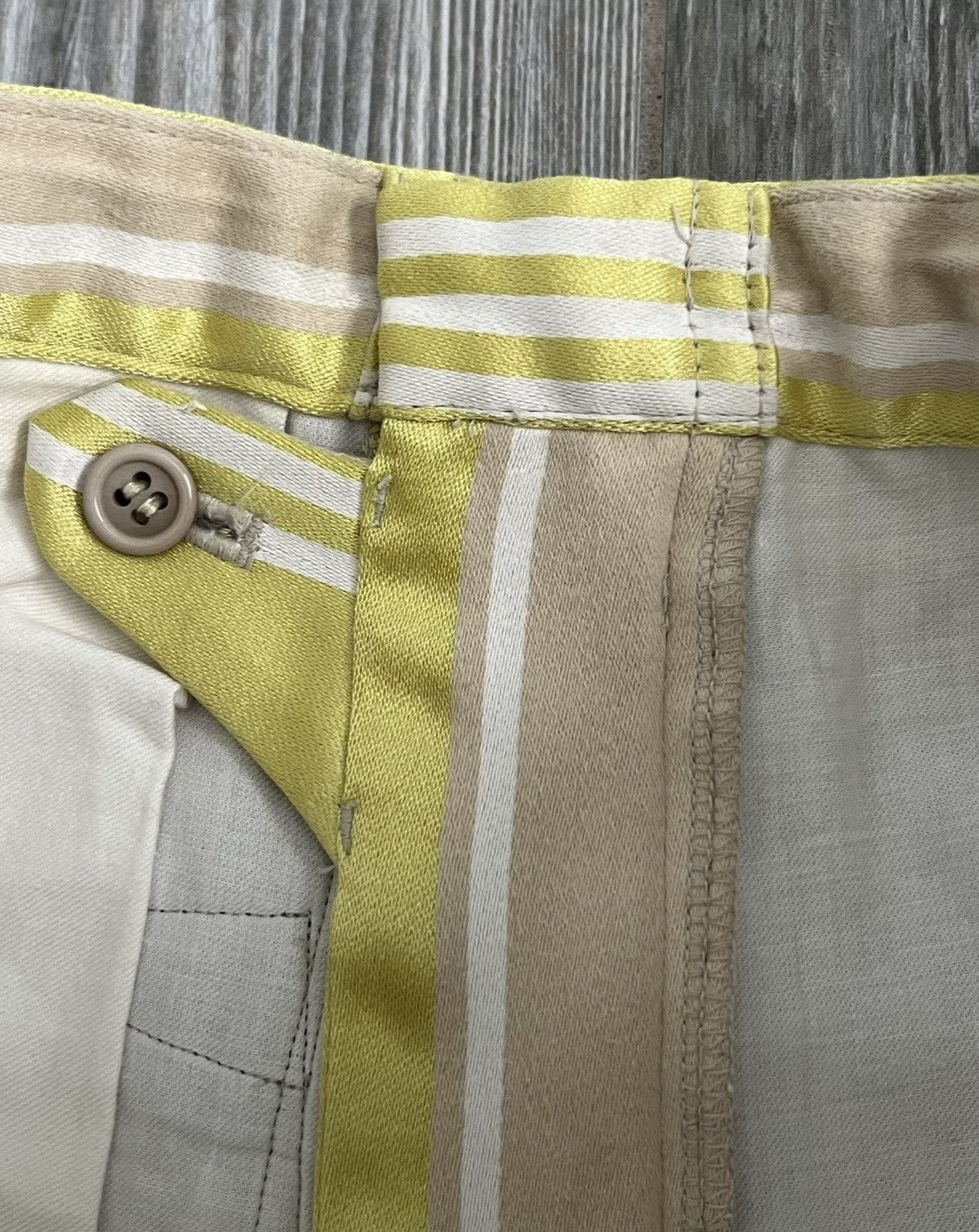 Comme des Garcons Homme Plus 1999 Comme Des Garcons Homme Plus RareRunway Patchwork Pants Size US 33 - 9 Thumbnail
