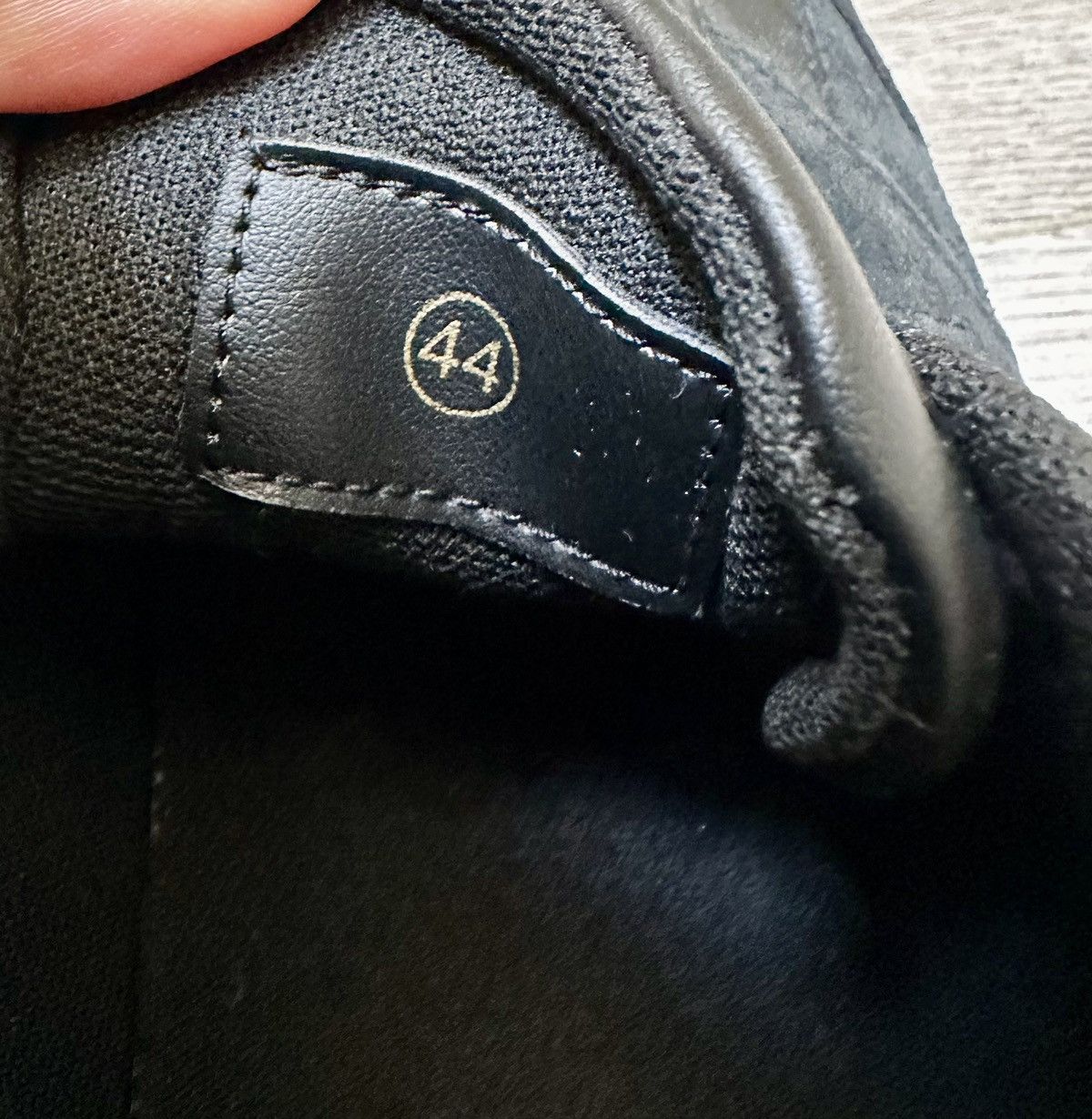 Oliver Cabell Oliver Cabell Low 1 Black Ghost/Suede Sneakers –US 10.5 Size US 10.5 / EU 43-44 - 6 Thumbnail