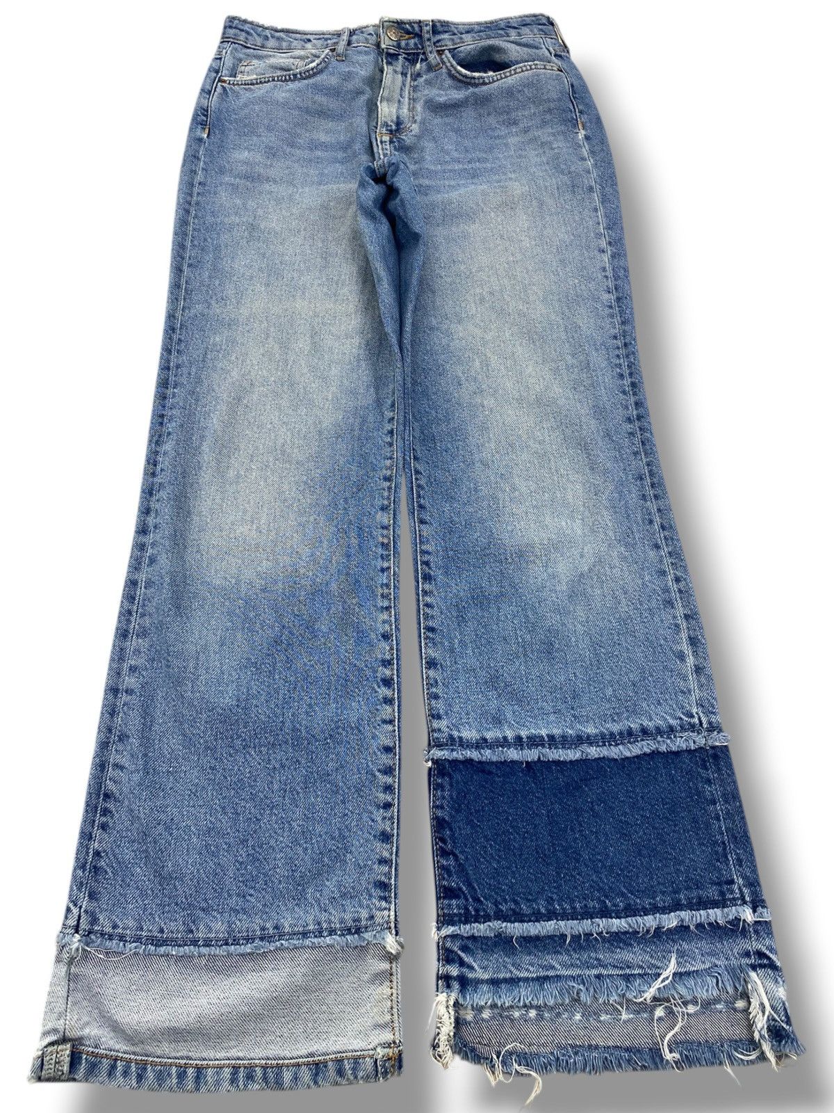 Japanese Brand Japanese Brand High Waist Denim Style Straight Chopped Jeans Size US 30 / EU 46 - 1 Thumbnail