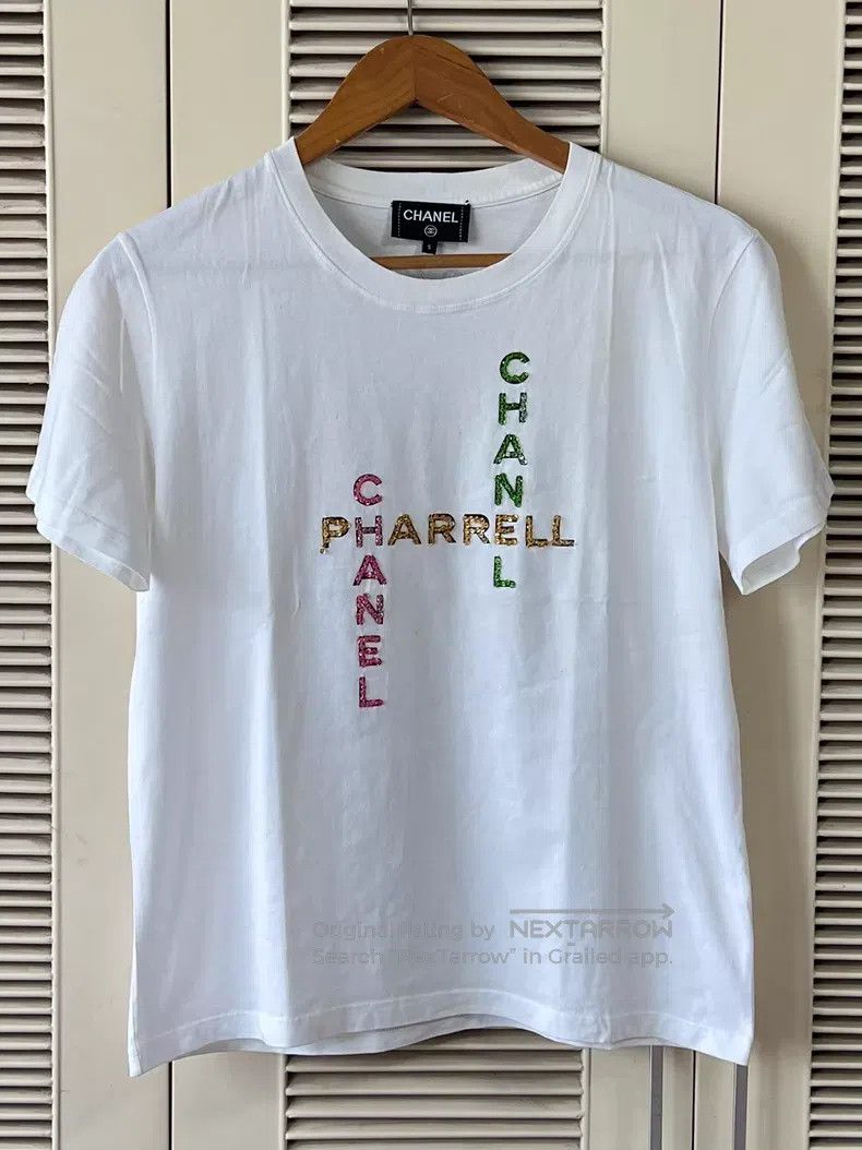 Chanel Chanel Pharrell co-branded short-sleeved T-shirt Size S / US 4 / IT 40 - 1 Thumbnail