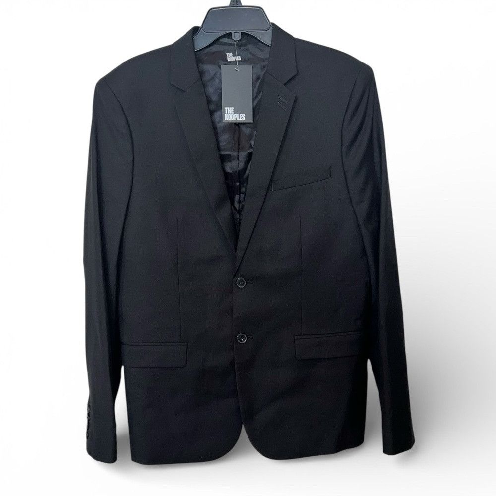 The Kooples The Kooples Vestiaire Wool Blazer Men EU 50 /US 40 Black Size 50R - 1 Thumbnail